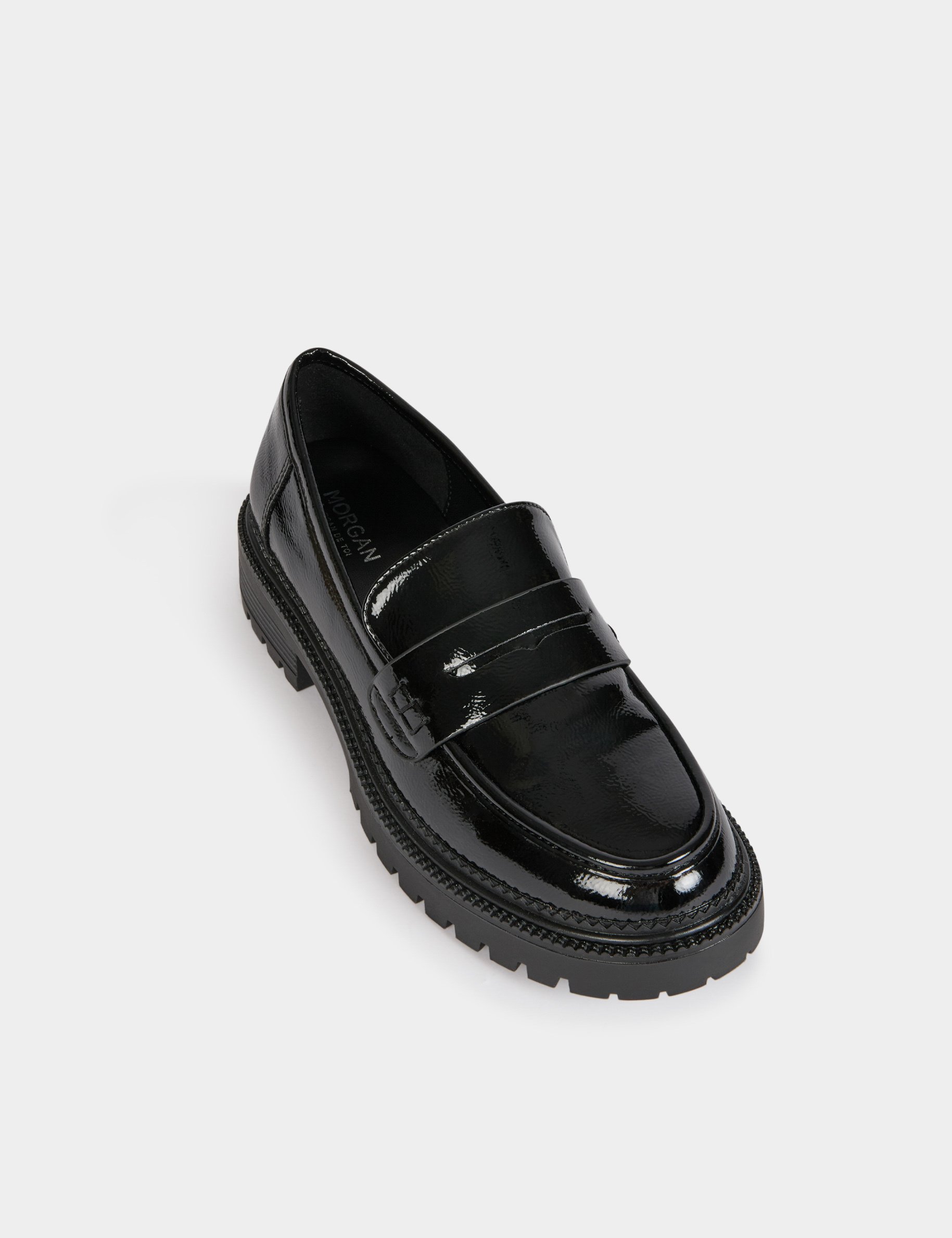 mocassins vernis noir femme Mocassins vernis noir femme