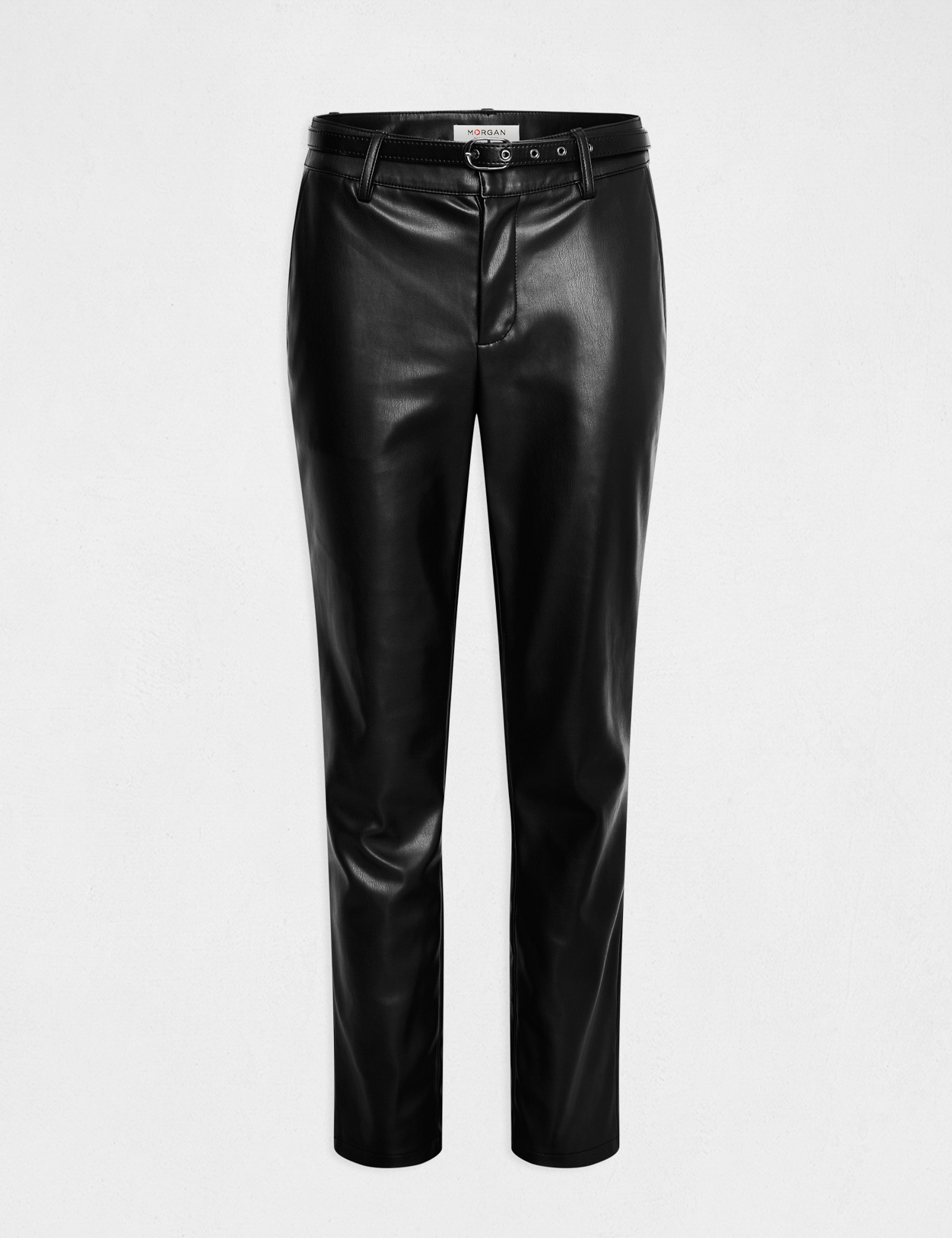 Pantalon cigarette simili cuir 2025