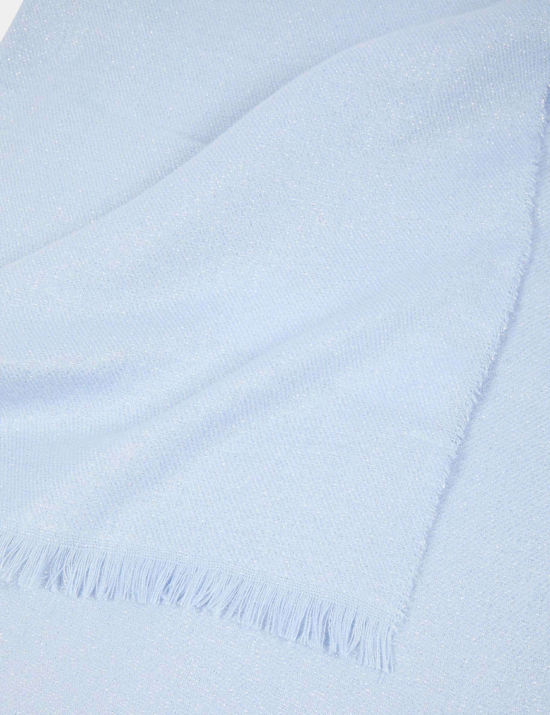 &Eacute;charpe bleu ciel femme