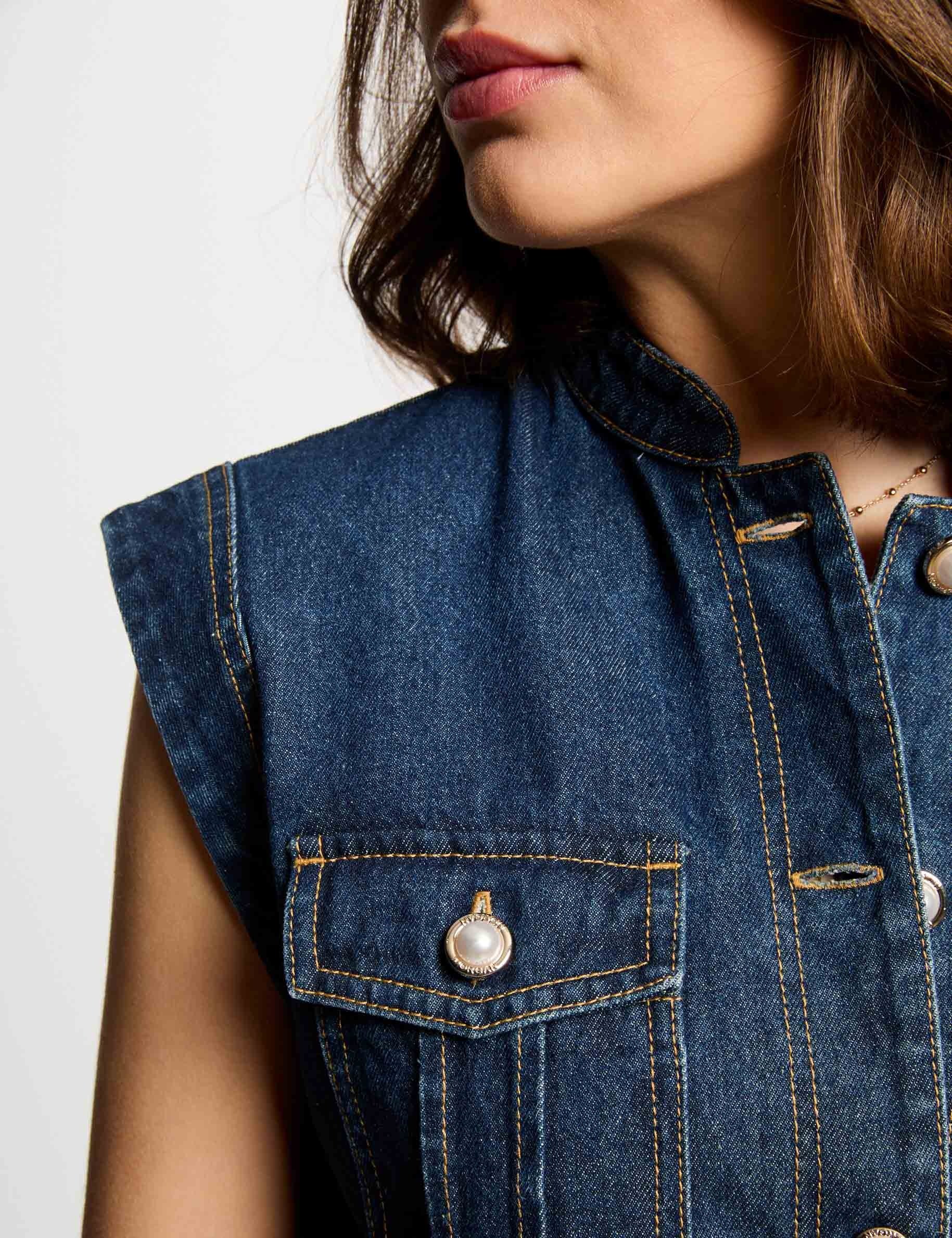 combishort en jean denim brut femme Combishort en jean denim brut femme