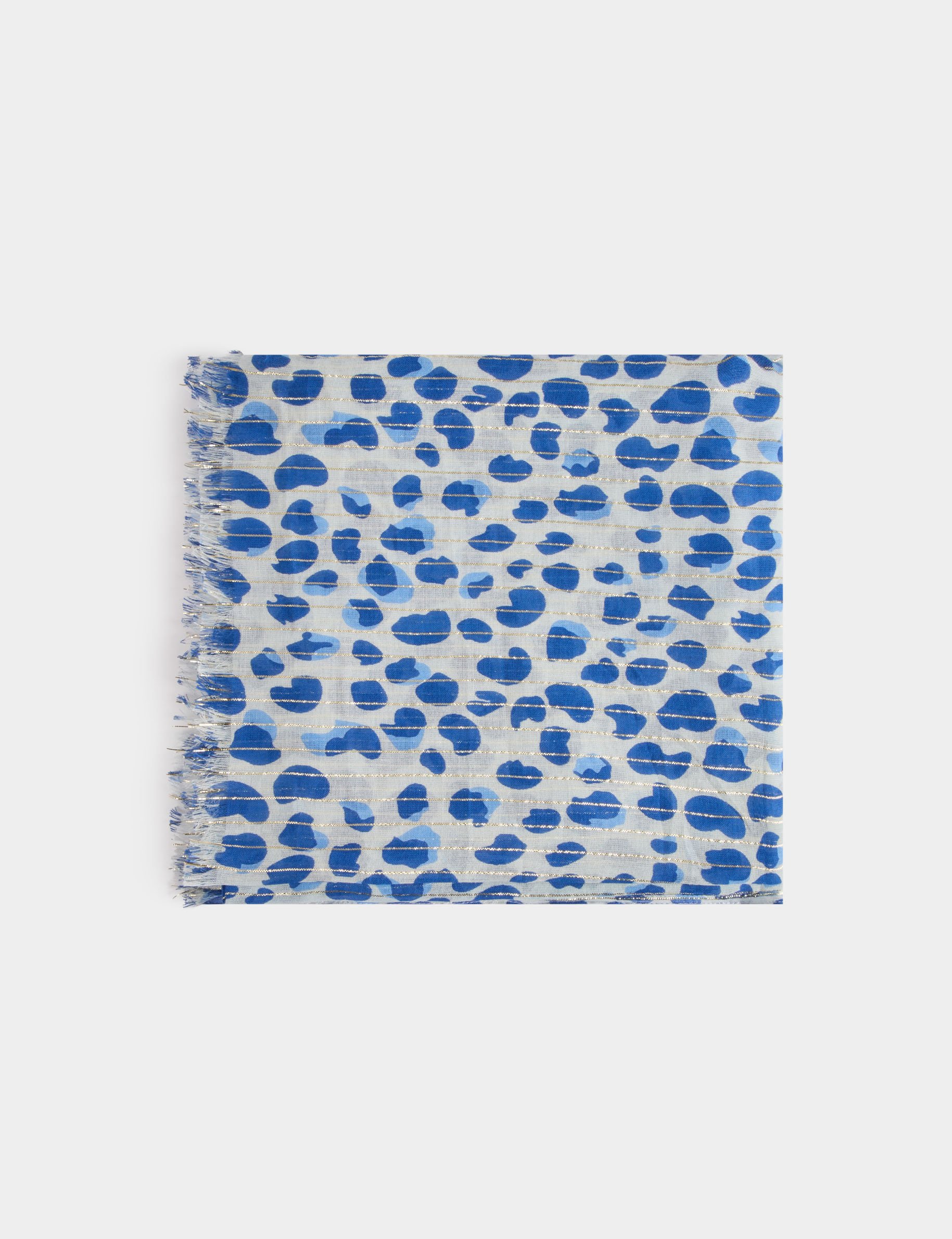 foulard a pois multicolore femme Foulard à pois multicolore femme
