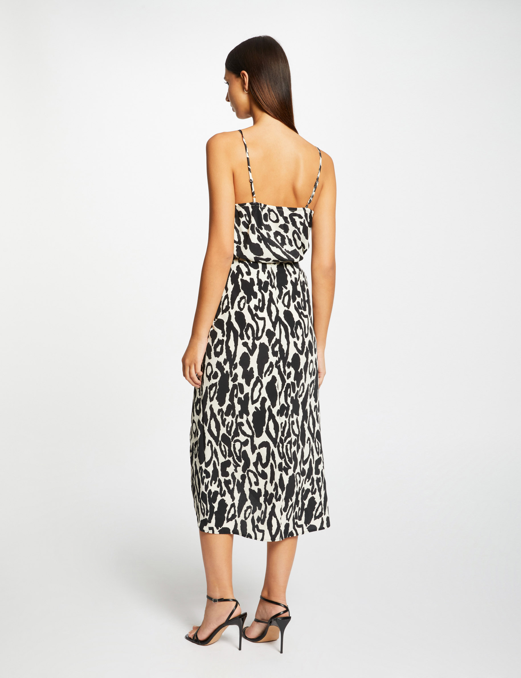 blouse bretelles fines imprime animalier multico femme Blouse bretelles fines imprimé animalier multico femme