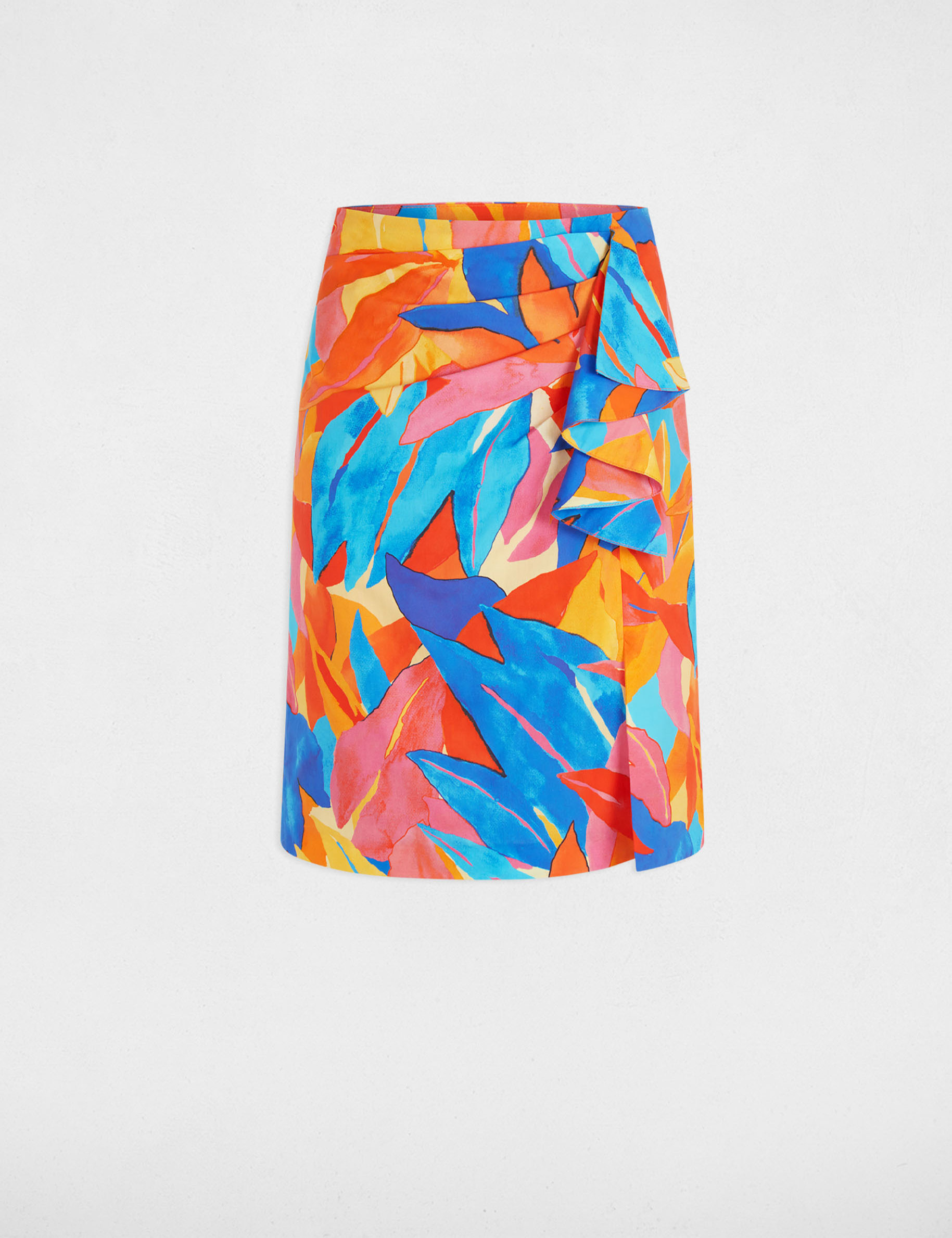 jupe ajustee imprimee multicolore femme Jupe ajustée imprimée multicolore femme