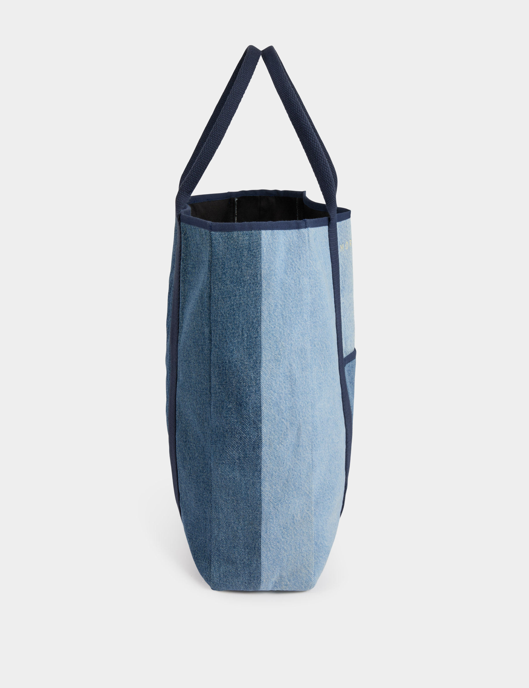 Sac cabas en jean denim stone femme