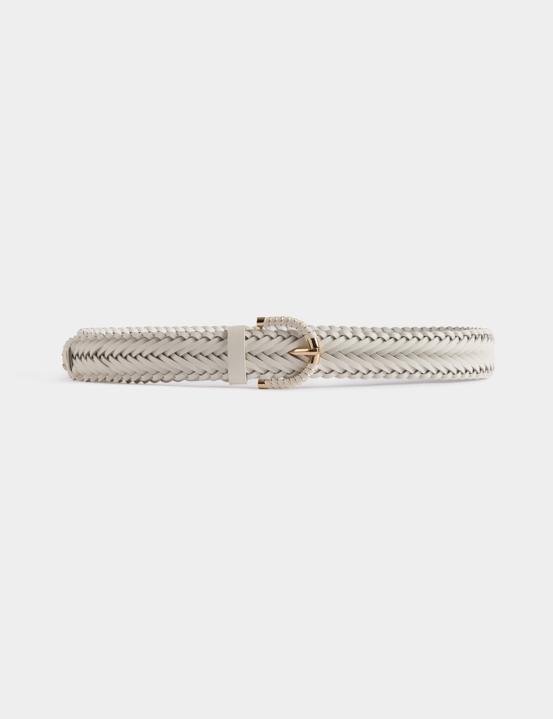 ceinture tressee ivoire femme Ceinture tressée ivoire femme