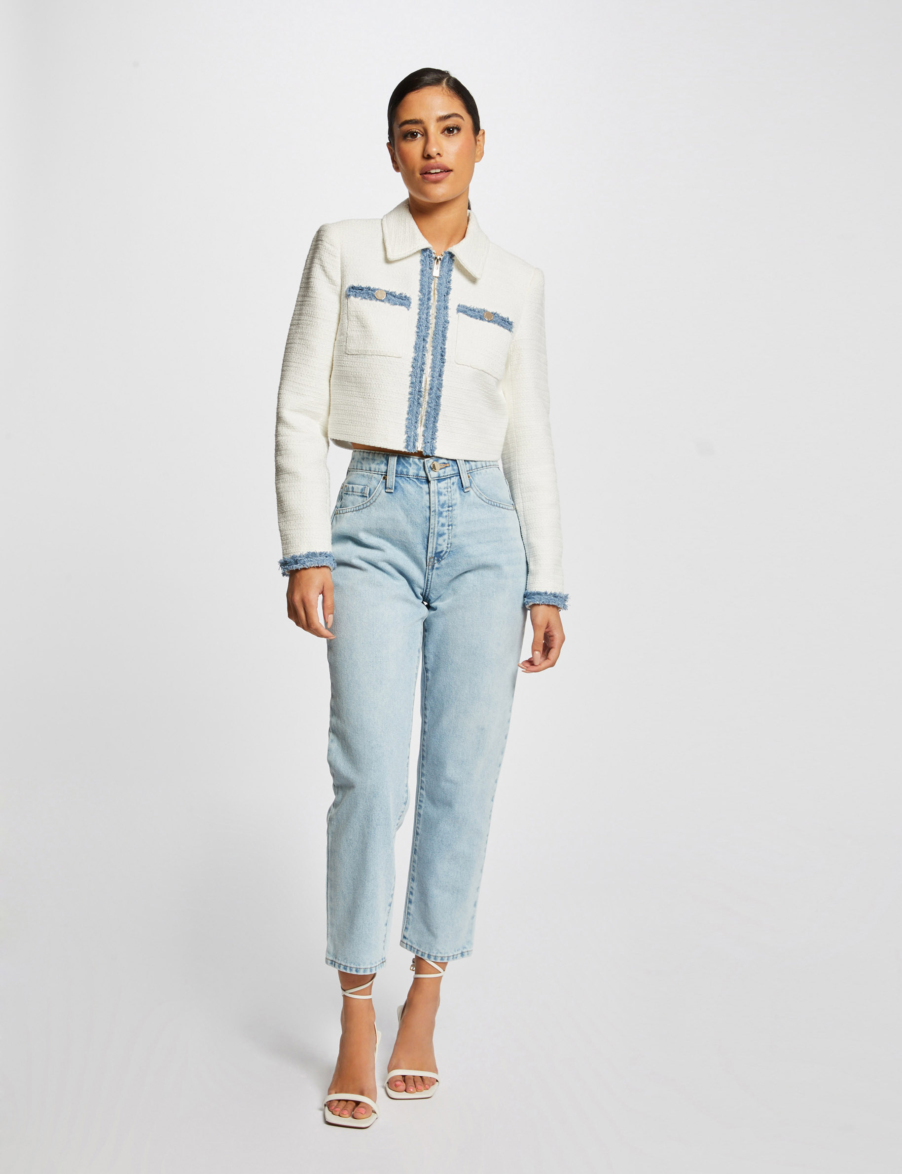 Veste de sport zippée SoftMove™ - Bleu marine - FEMME | H&M BE