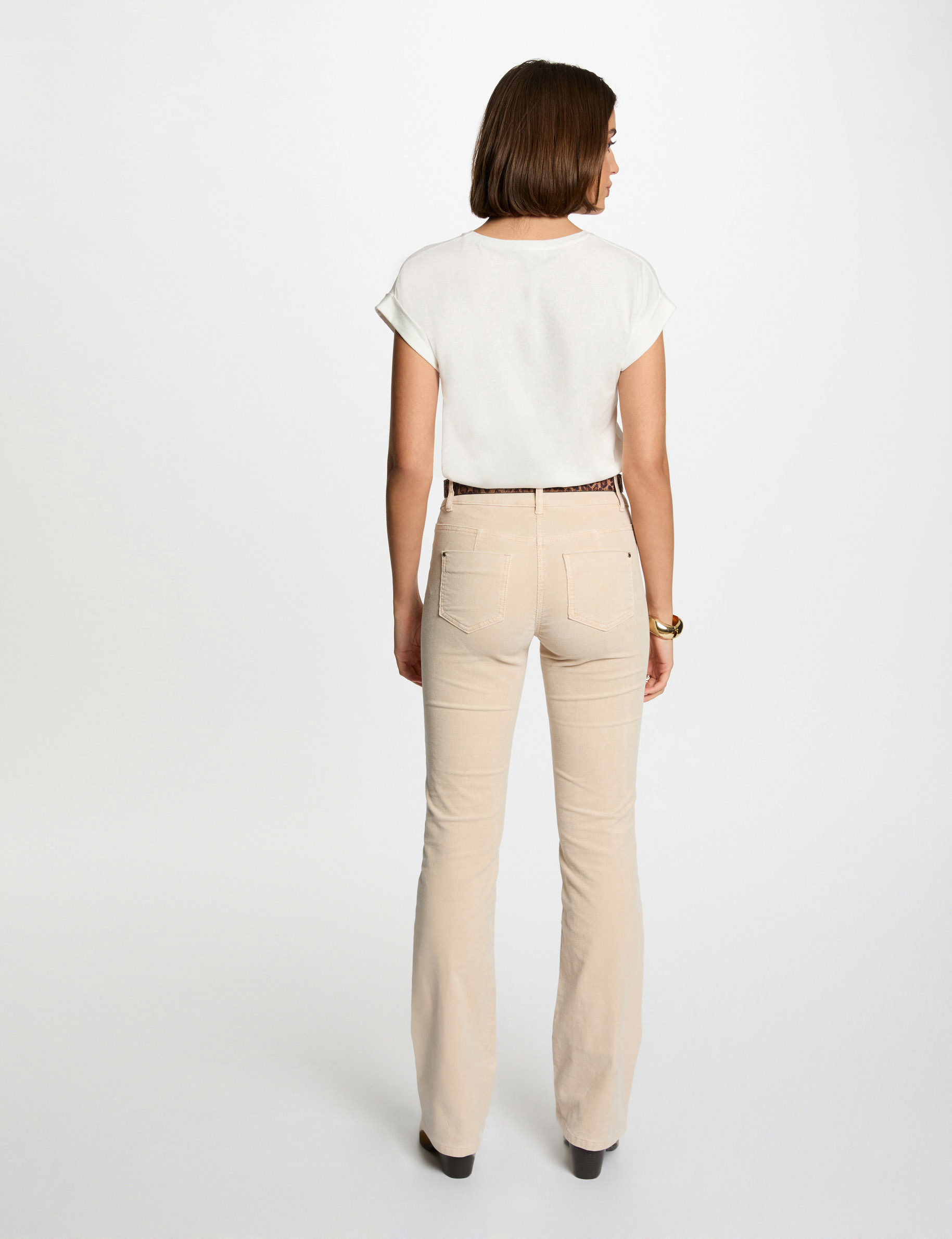 t shirt a inscription blanc femme T-shirt à inscription blanc femme