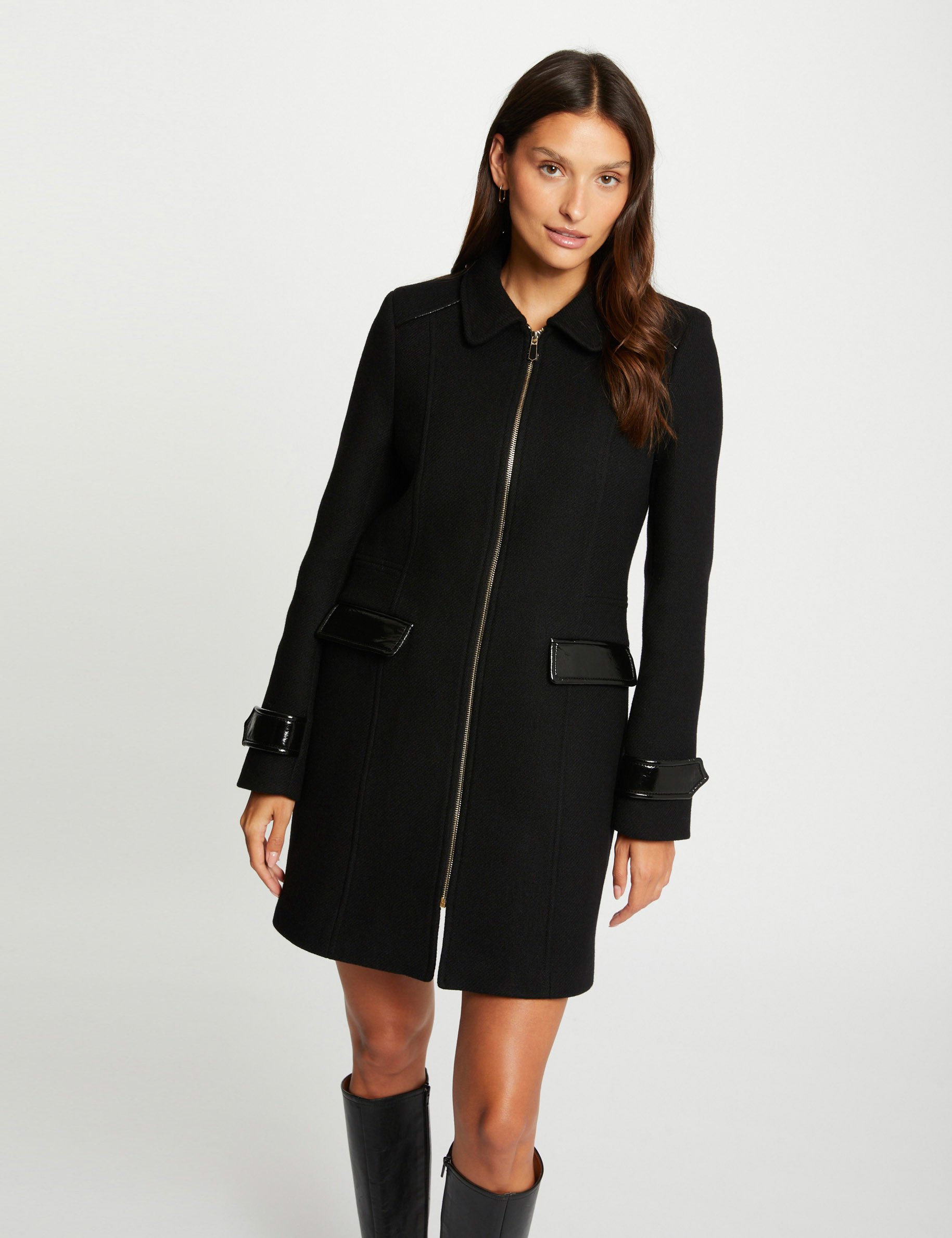 Robe simili cuir morgan online