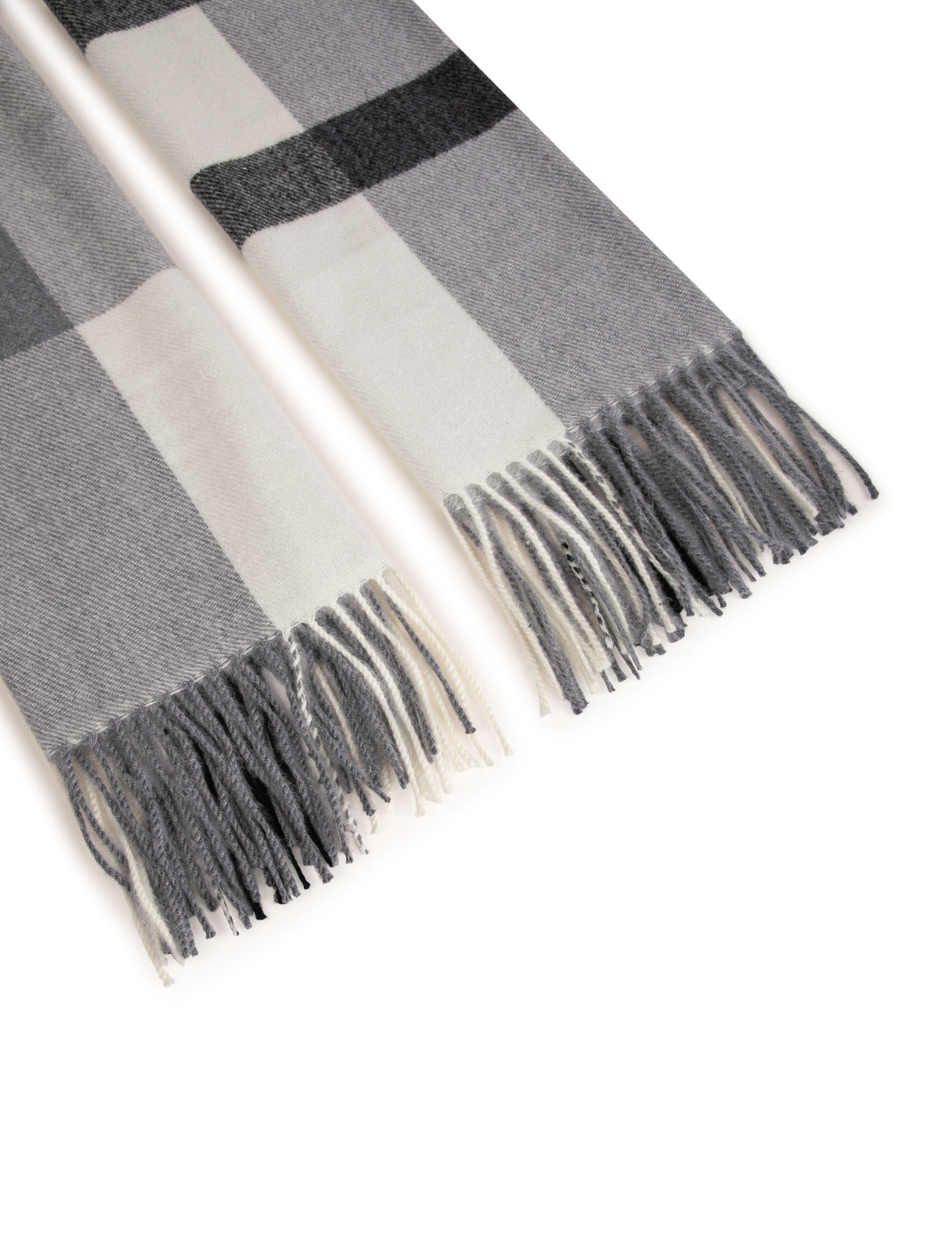 echarpe a carreaux gris clair femme Écharpe à carreaux gris clair femme