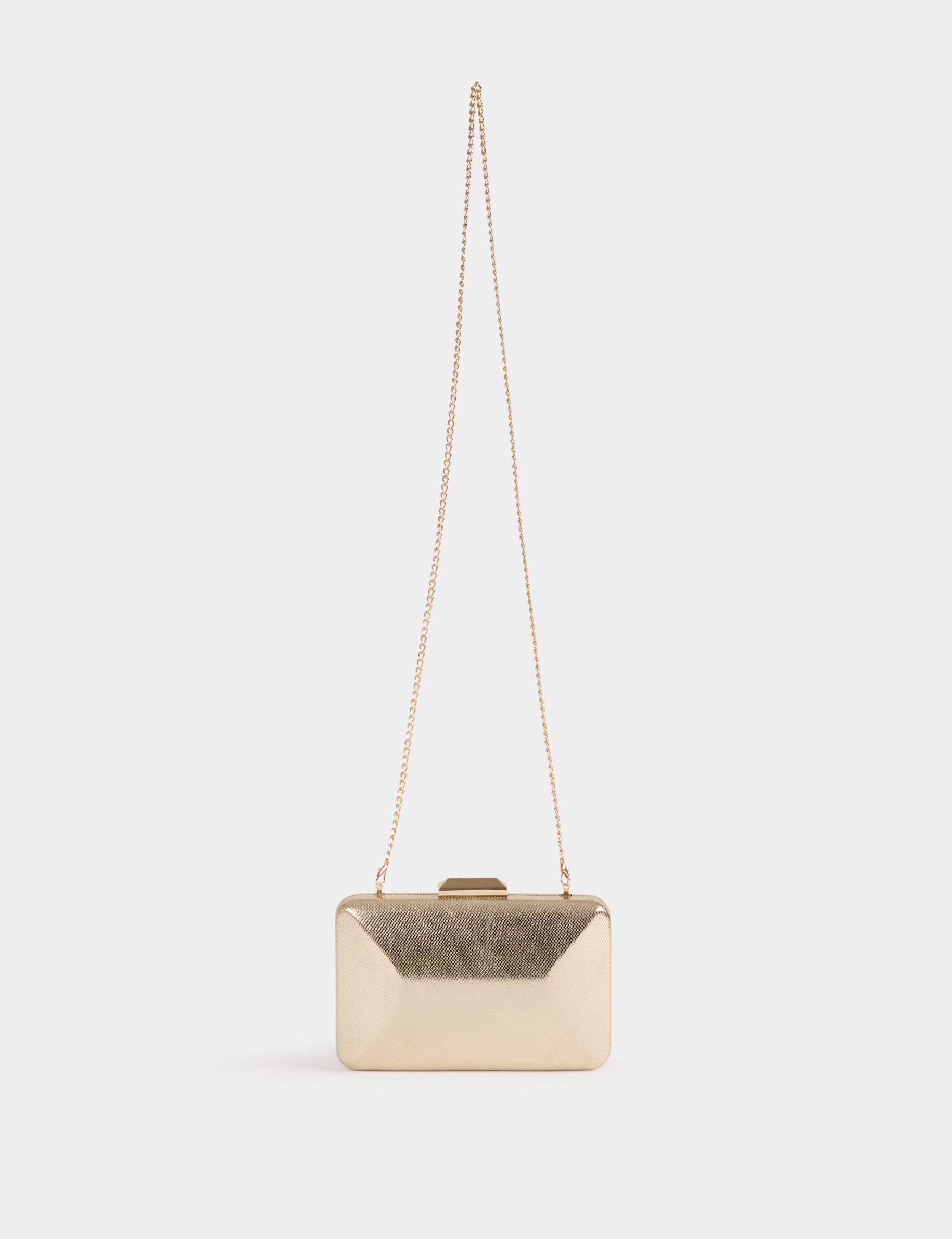 sac pochette metallise jaune or femme Sac pochette métallisé jaune or femme