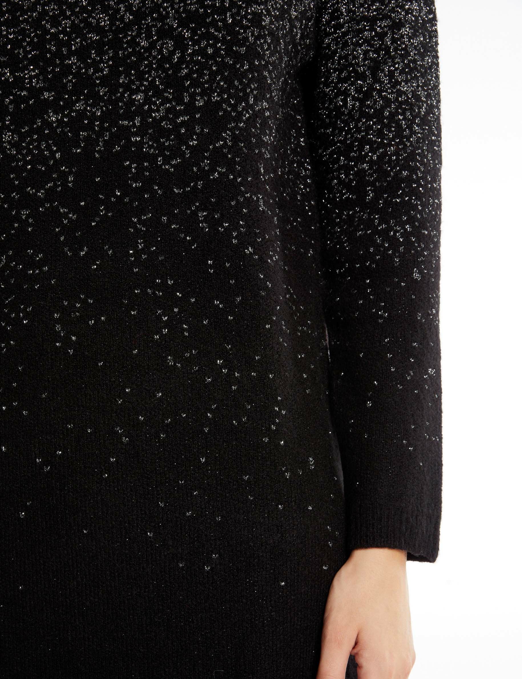 Robe pull top paillette
