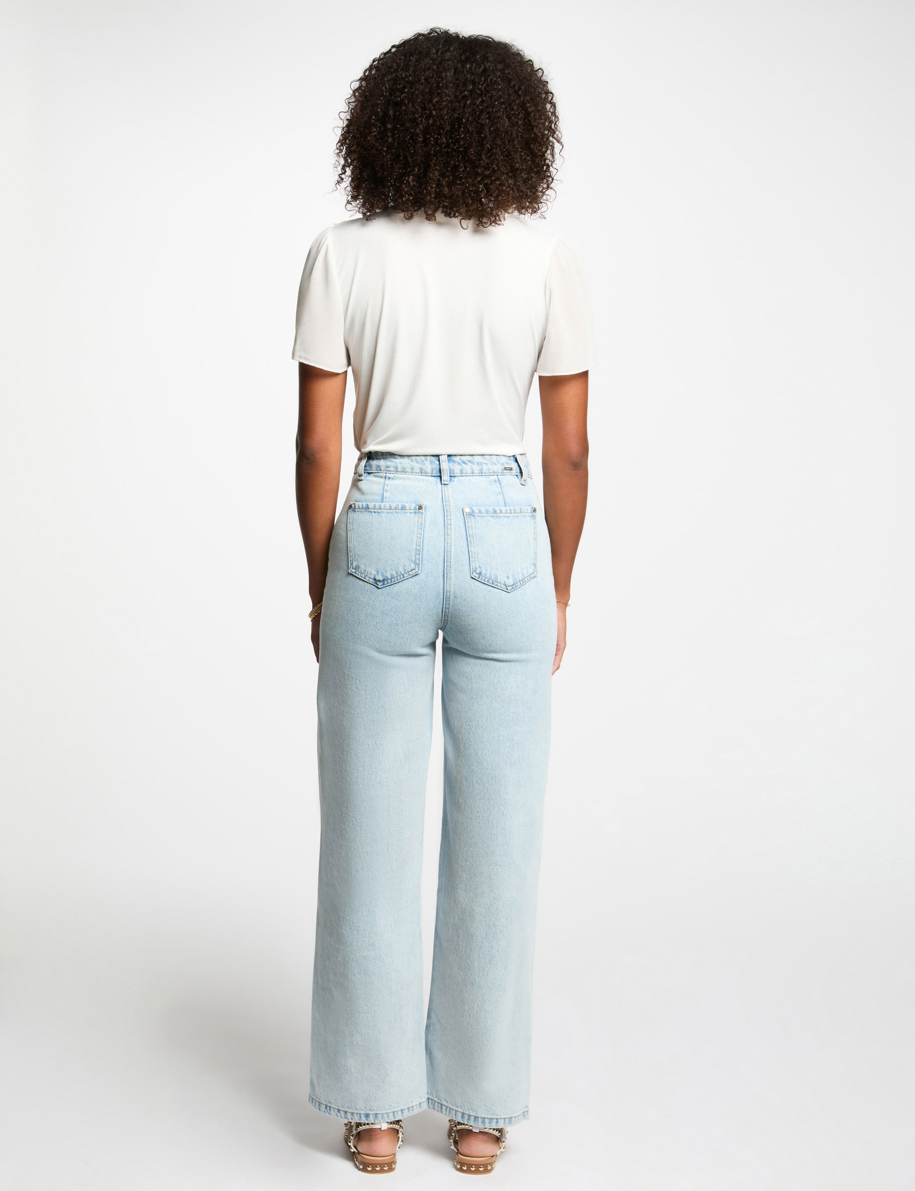t shirt manches courtes blanc femme T-shirt manches courtes blanc femme