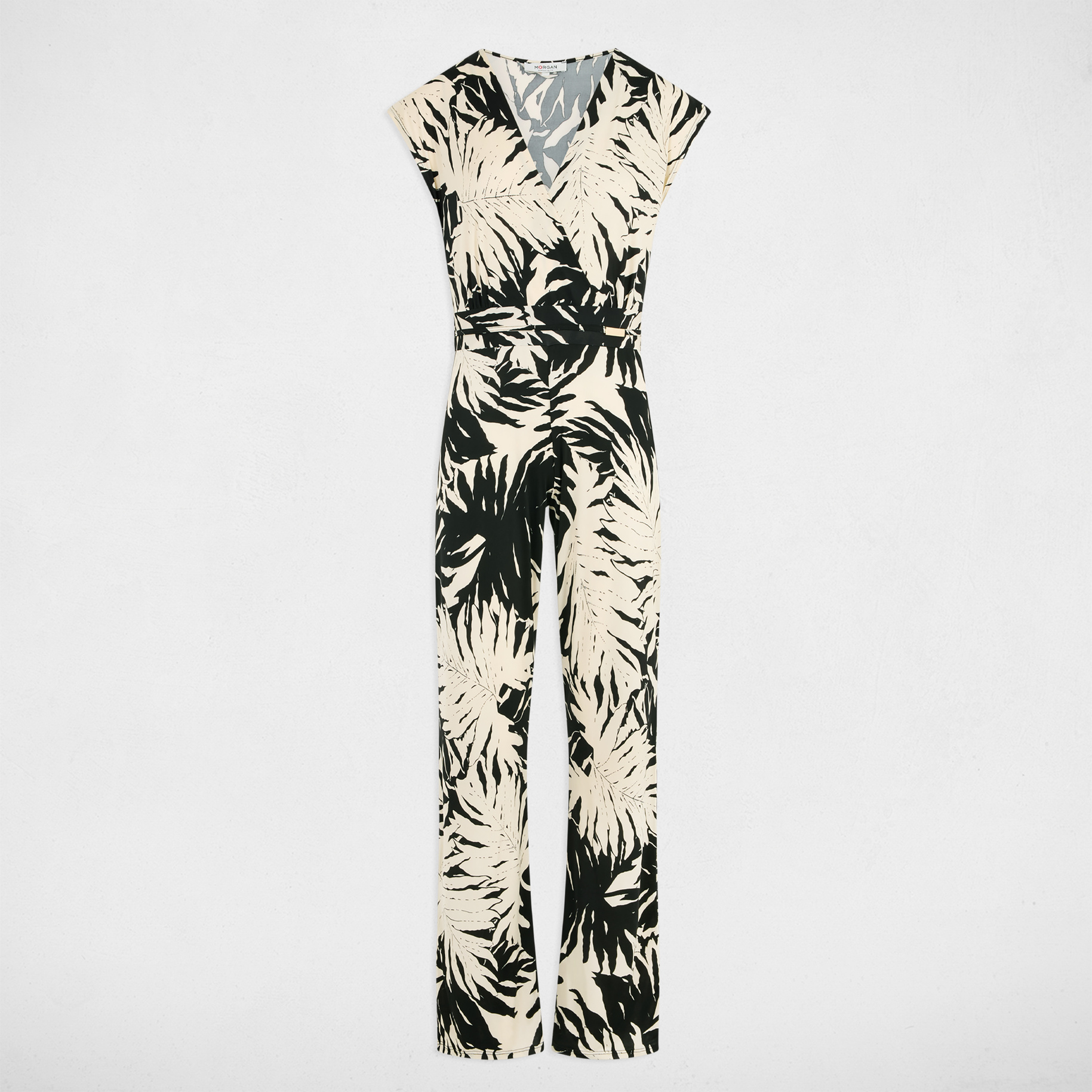 Combinaison longue imprim&eacute;e multicolore femme