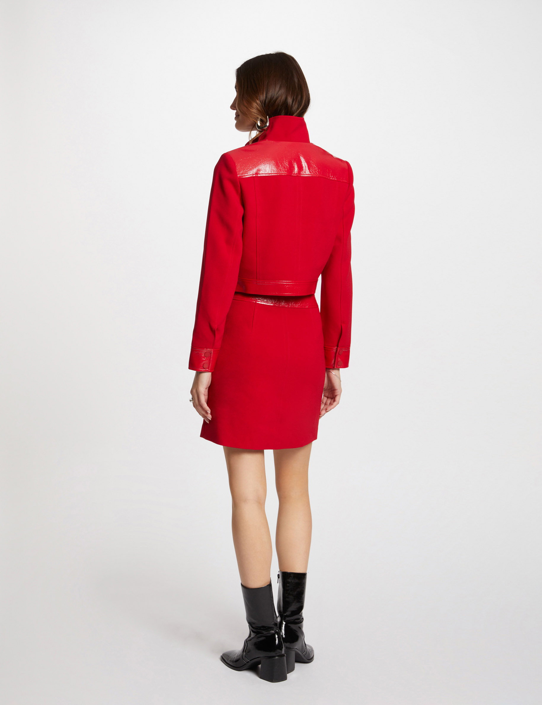 Jupe rouge morgan online