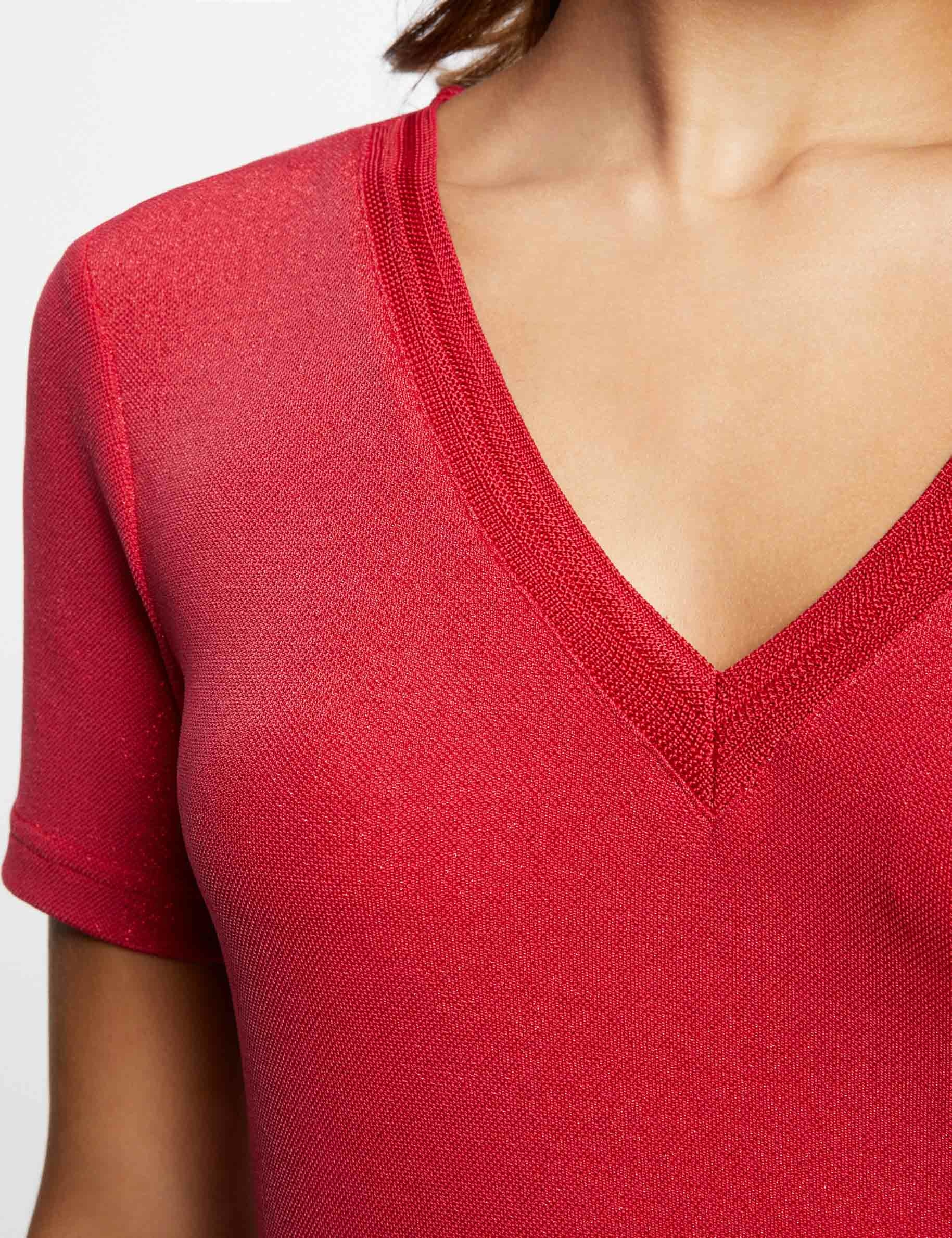 T-shirt Patagonia Homme - Rouge Moyen - Manches Courtes - Taille M - Occasion