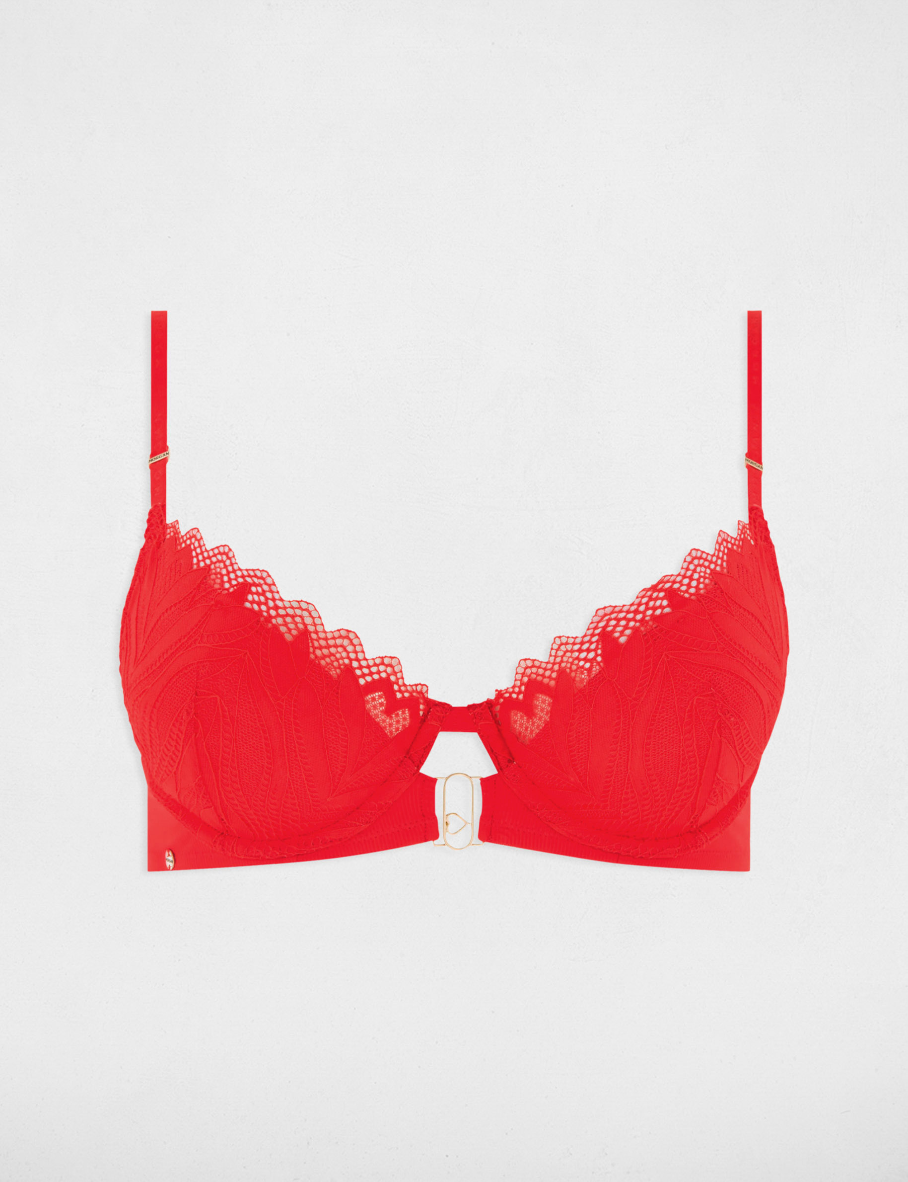 soutien gorge a coques rouge femme Soutien-gorge à coques rouge femme