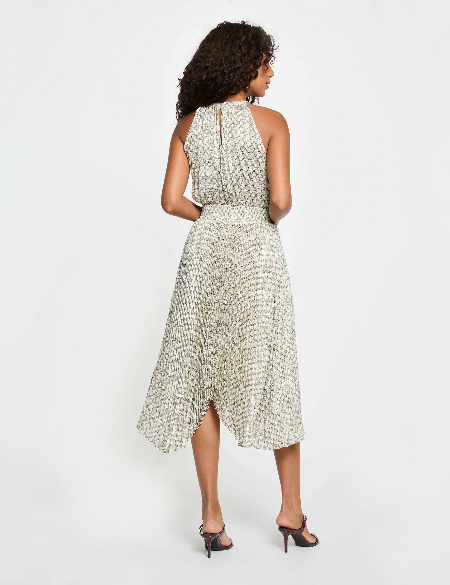 Robe emmanchures am&eacute;ricaines multicolore femme