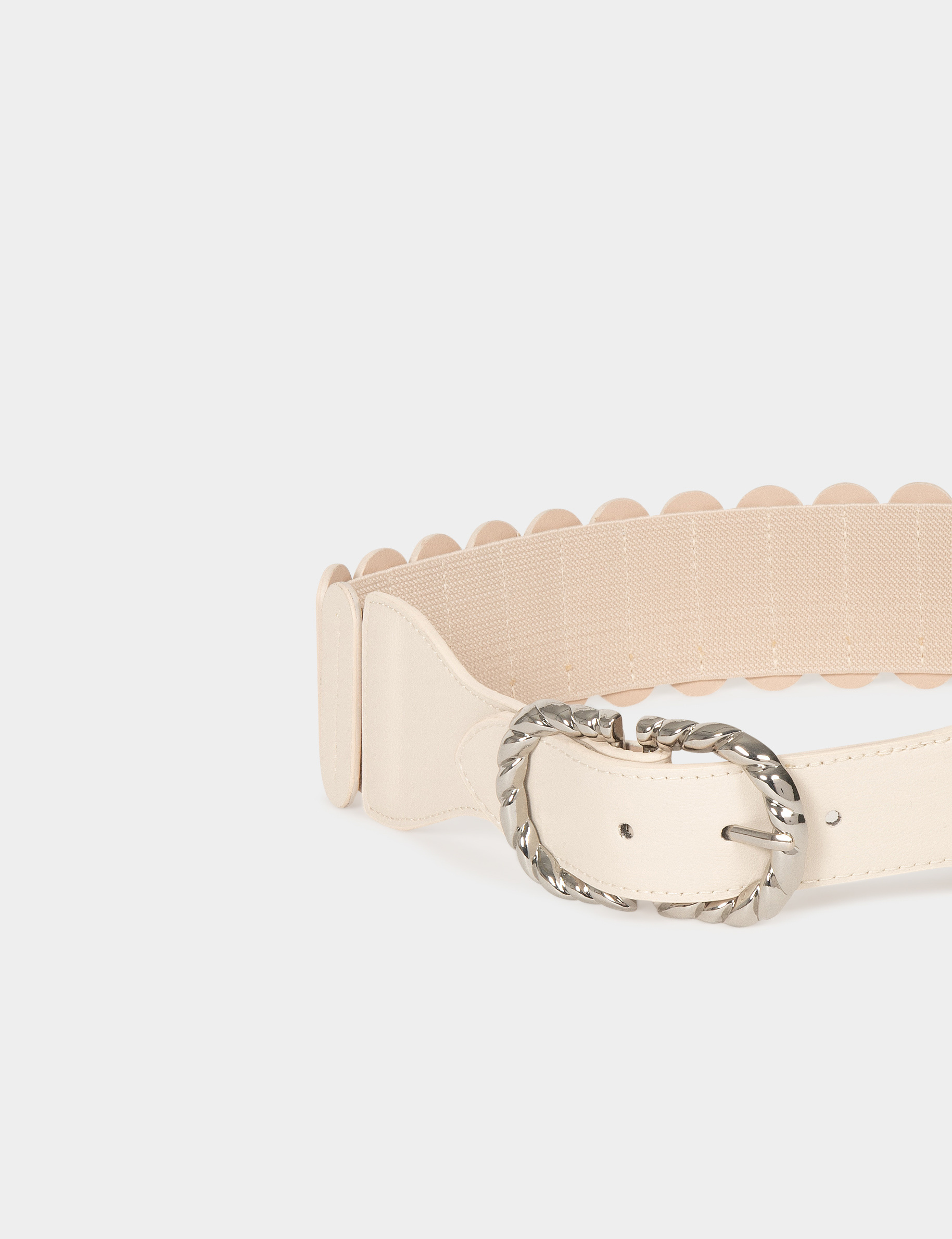 ceinture elastiquee ivoire femme Ceinture élastiquée ivoire femme