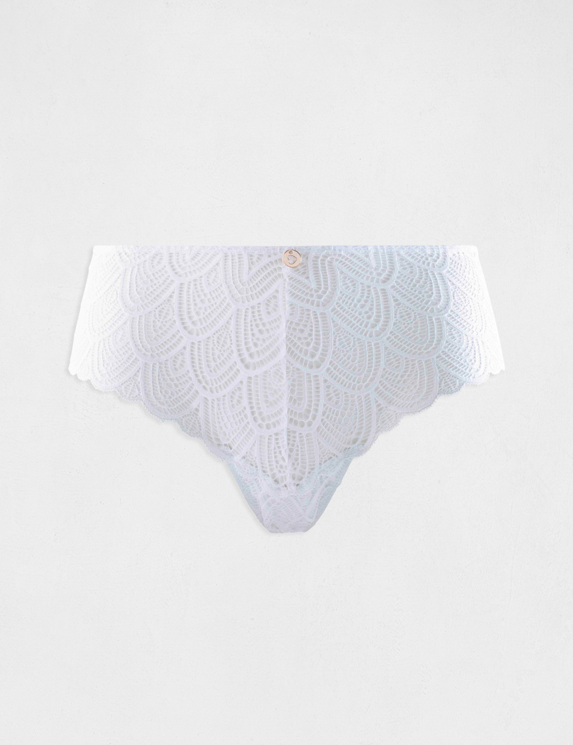 shorty en dentelle blanc femme Shorty en dentelle blanc femme
