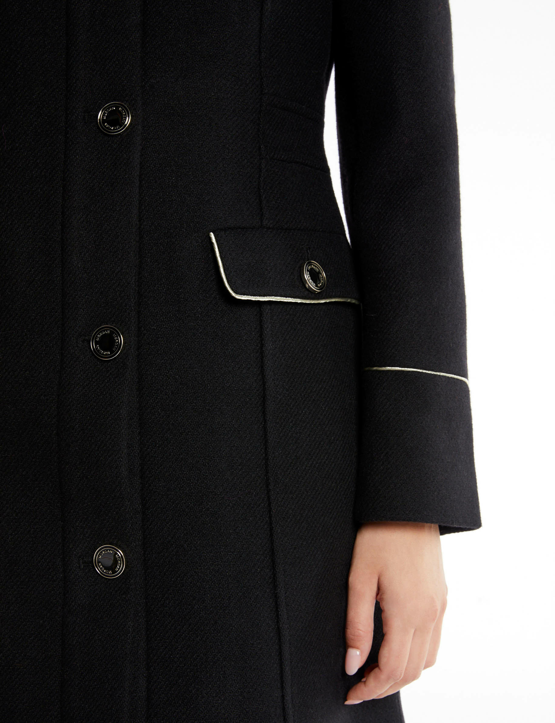 Blazer Femme à Manches Longues - Coupe Ajustée, Poches à Rabat, Style Professionnel Ou Décontracté Chic