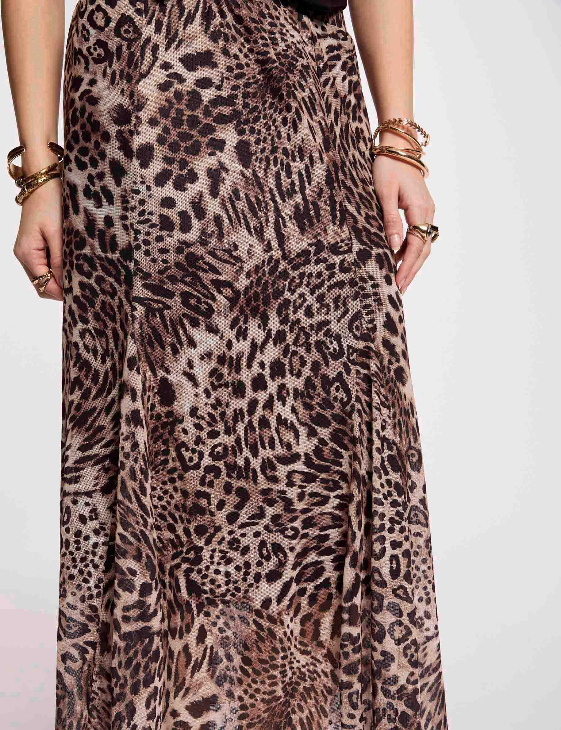 jupe longue imprimee multicolore femme Jupe longue imprimée multicolore femme