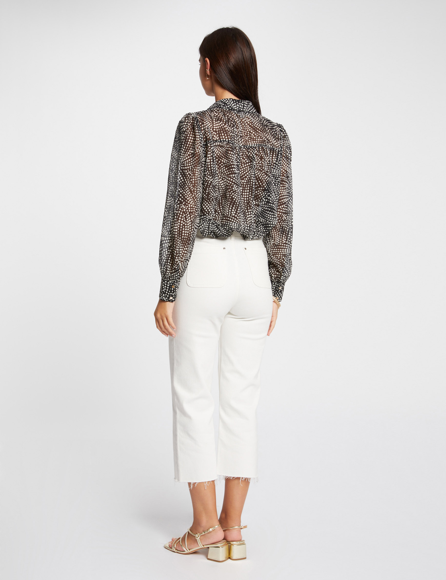 chemise manches longues multico femme Chemise manches longues multico femme