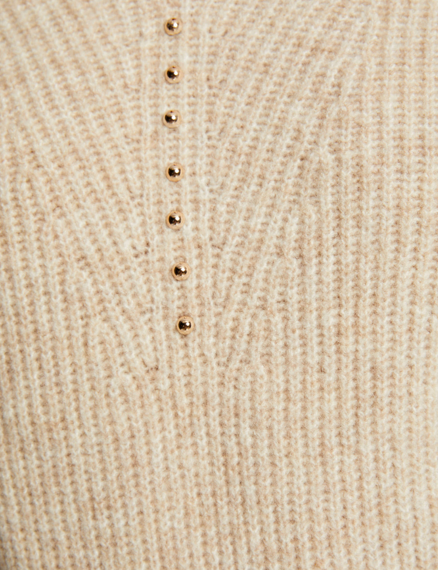 Gilet sans manches noué marron femme