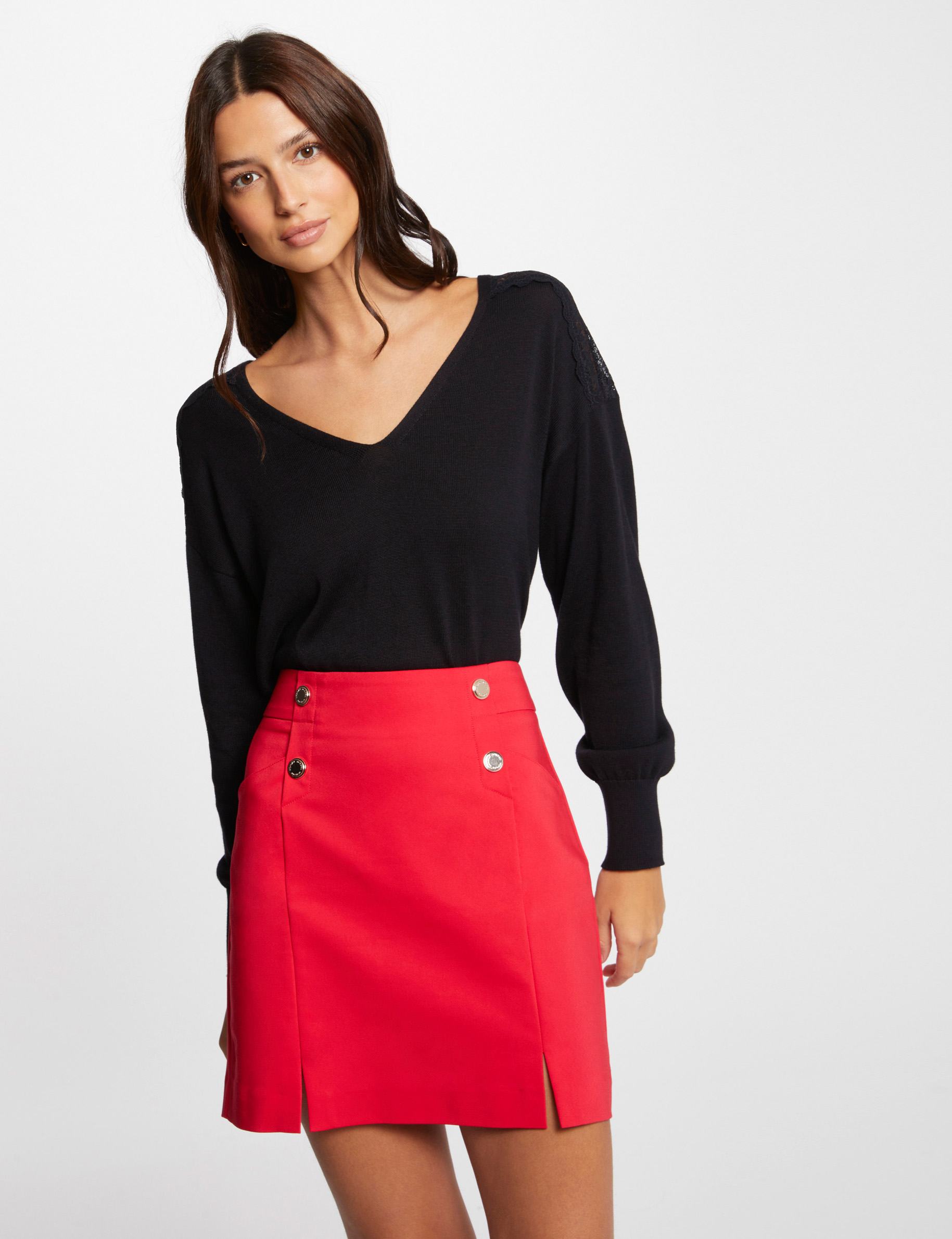 Jupe femme rouge 2025