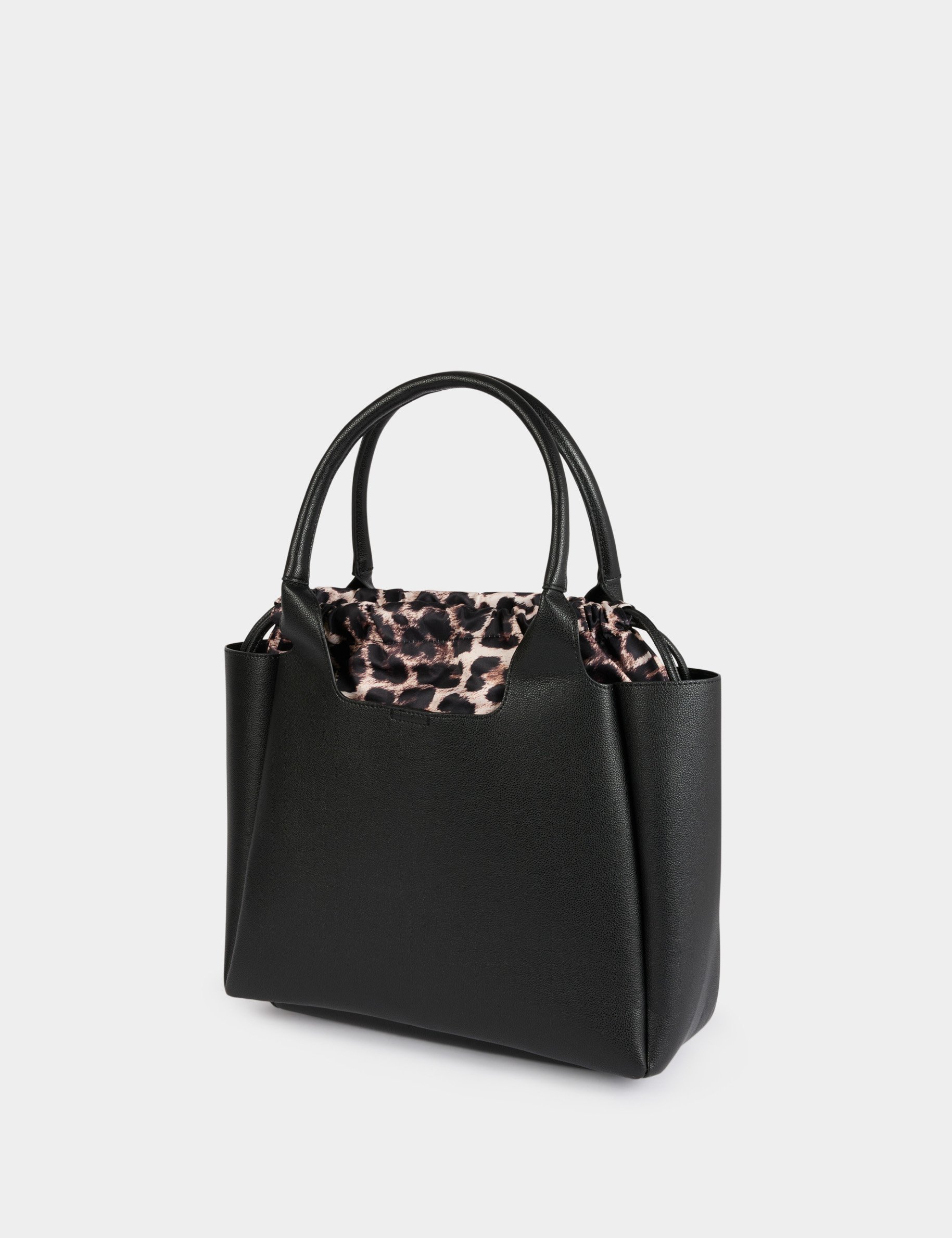 sac cabas avec pochette noir femme Sac cabas avec pochette noir femme