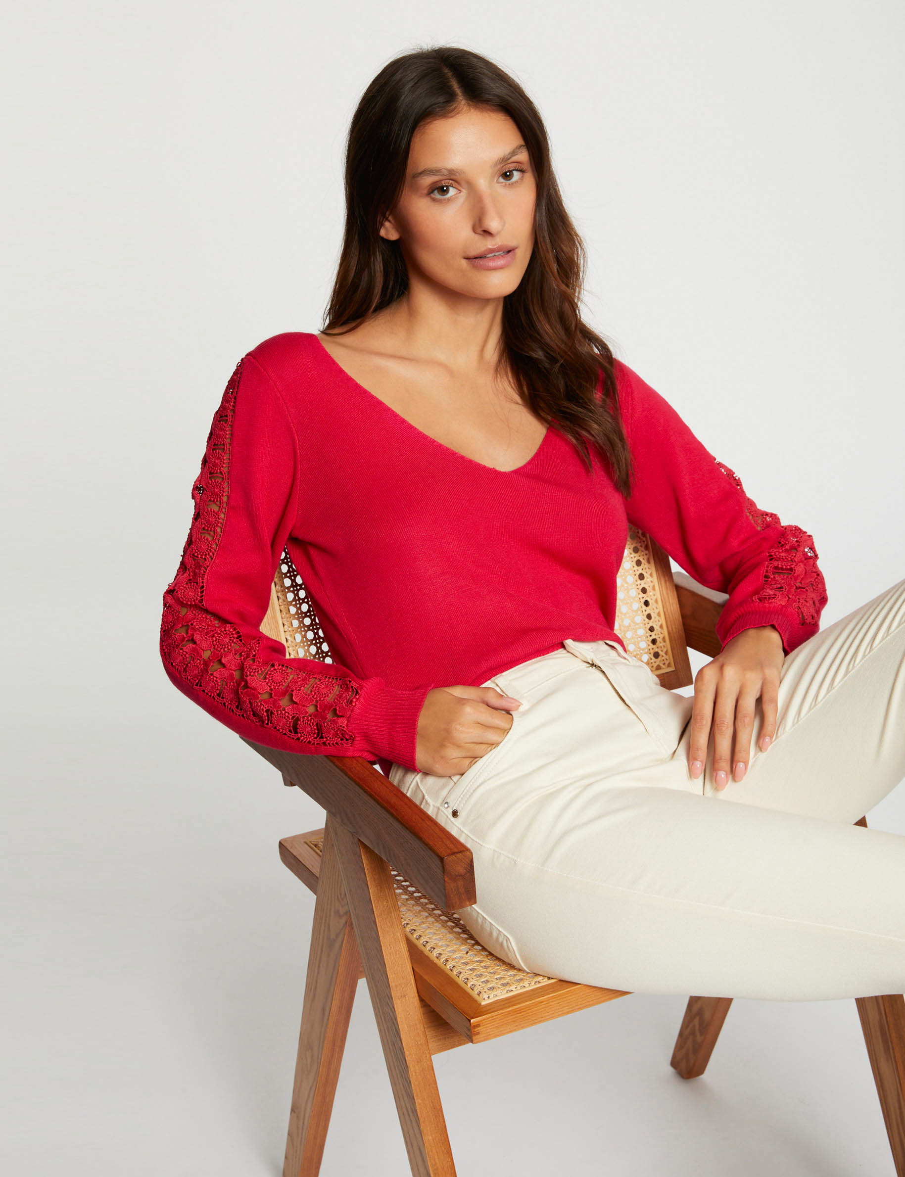 ROBE AMICHI NEUVE AVEC ETIQUETTE - FESTIVE - FLUIDE - DENTELLES