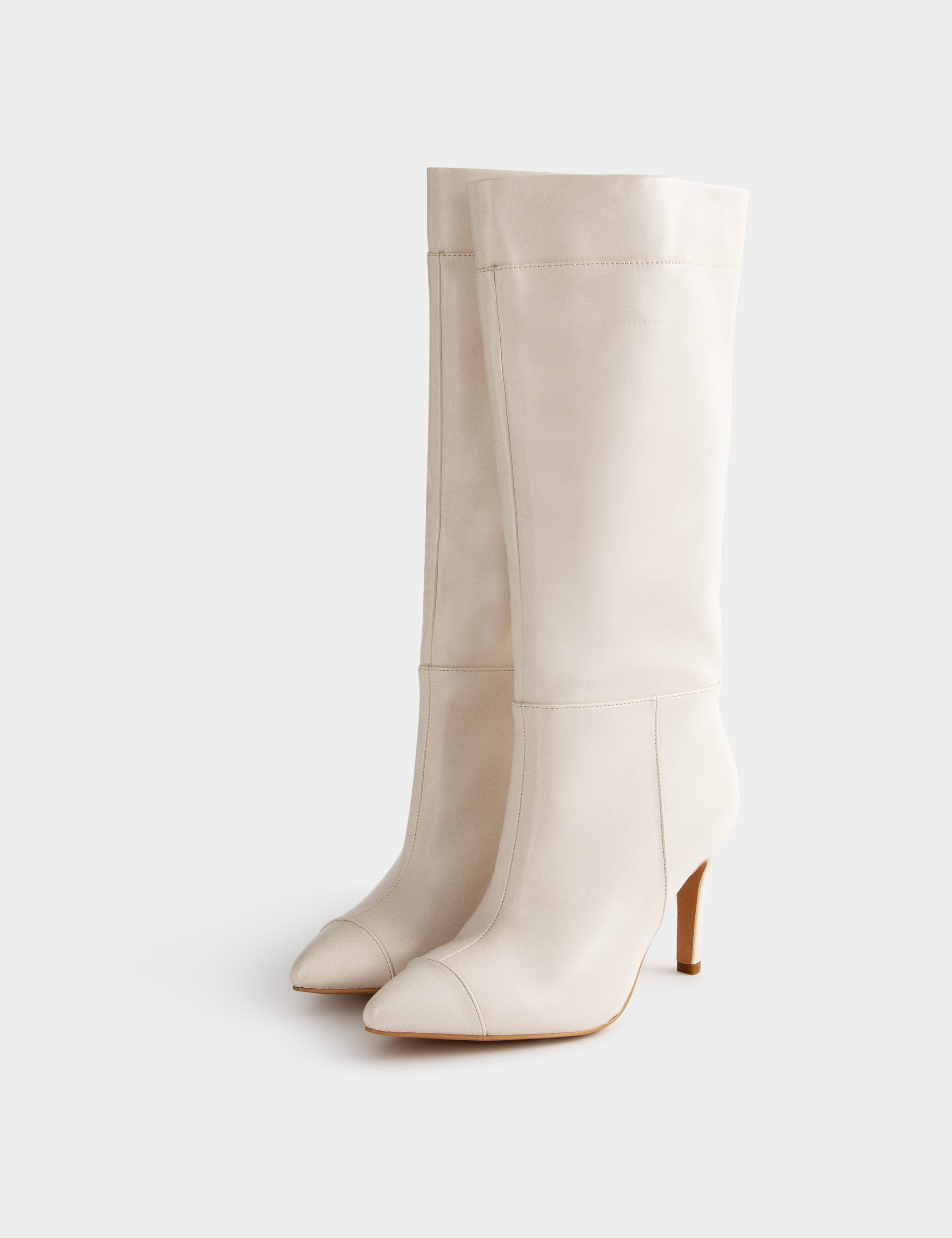 bottes plissées