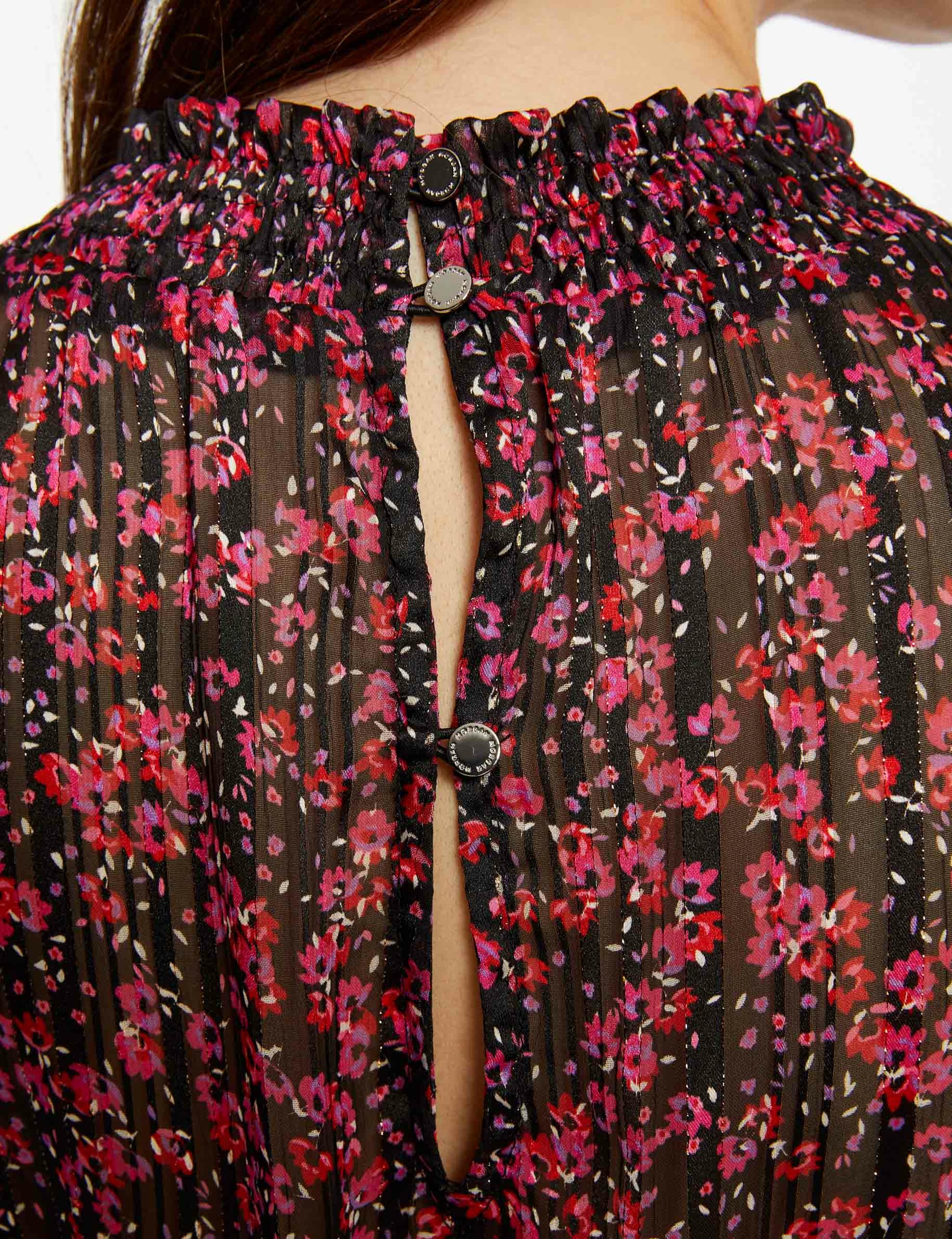 Robe cintrée imprimé floral multico femme