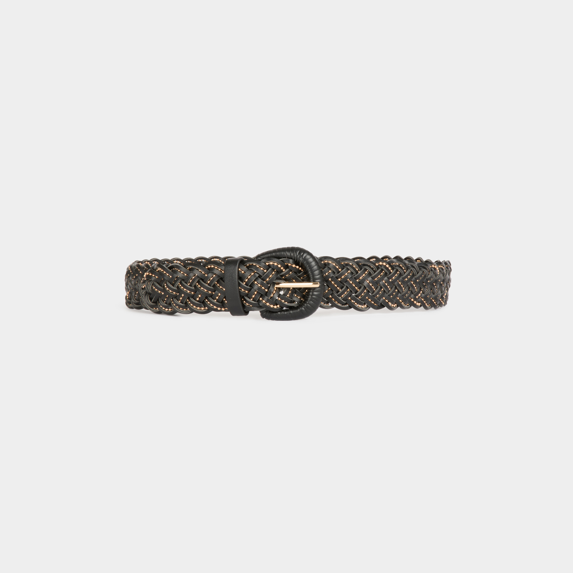 ceinture tressee noir femme Ceinture tressée noir femme