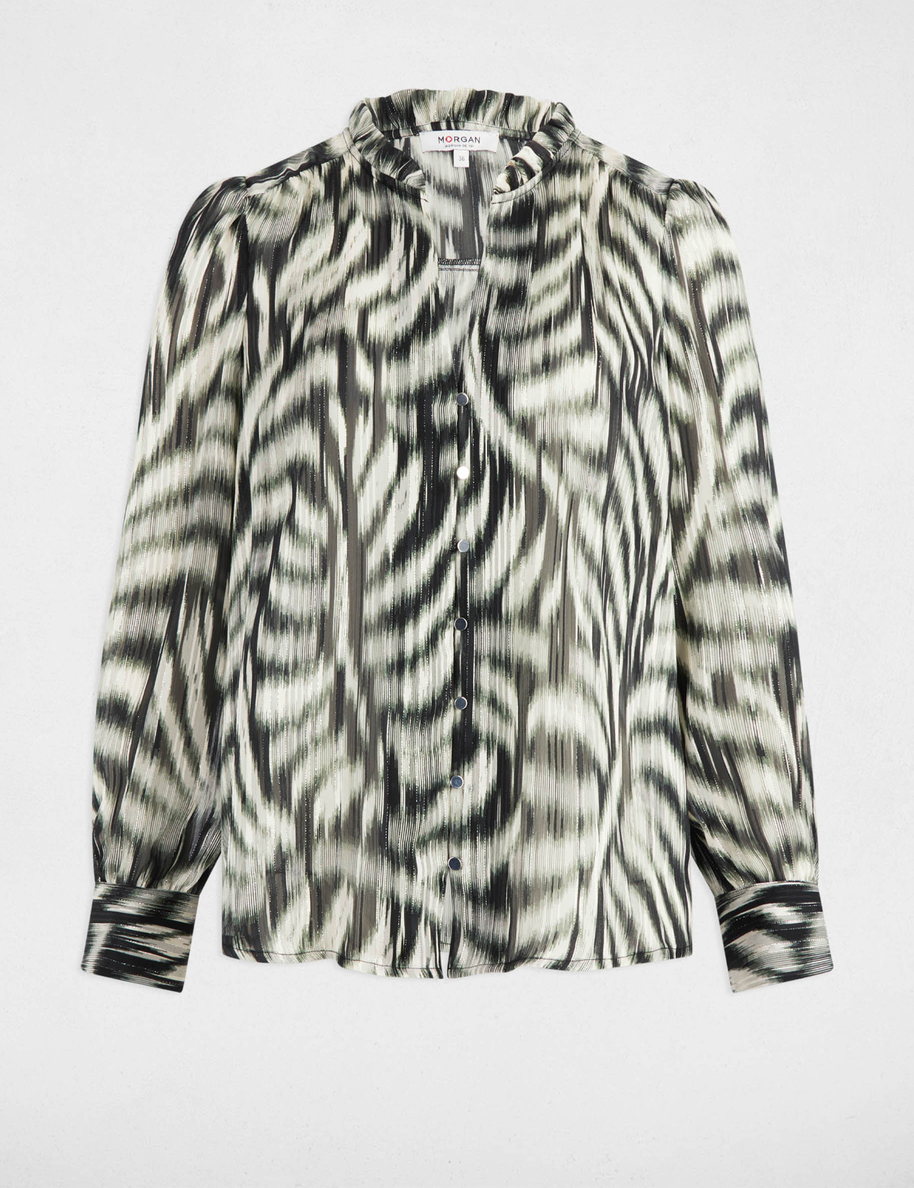 chemise manches longues multicolore femme Chemise manches longues multicolore femme