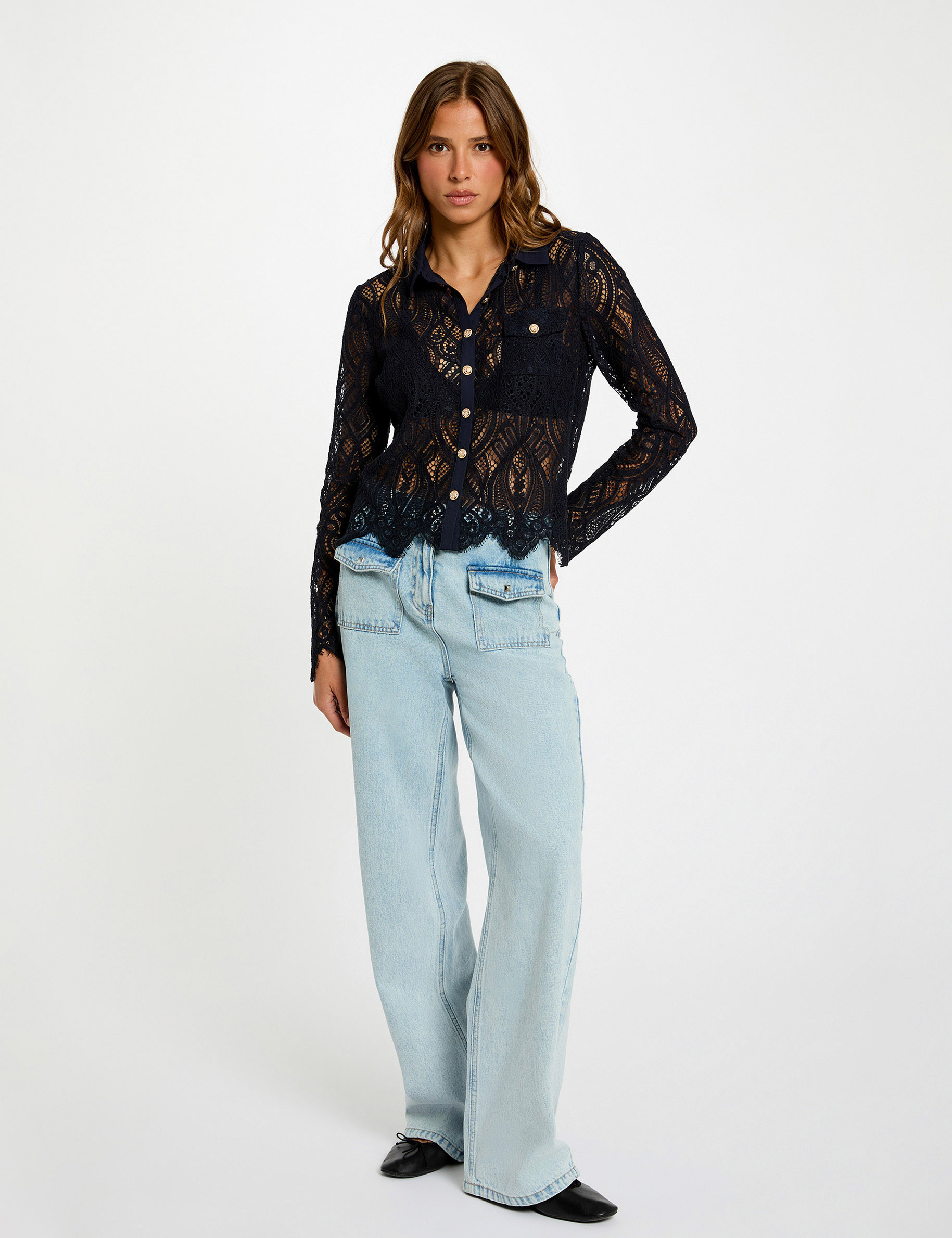 Robe bleu marine grande taille