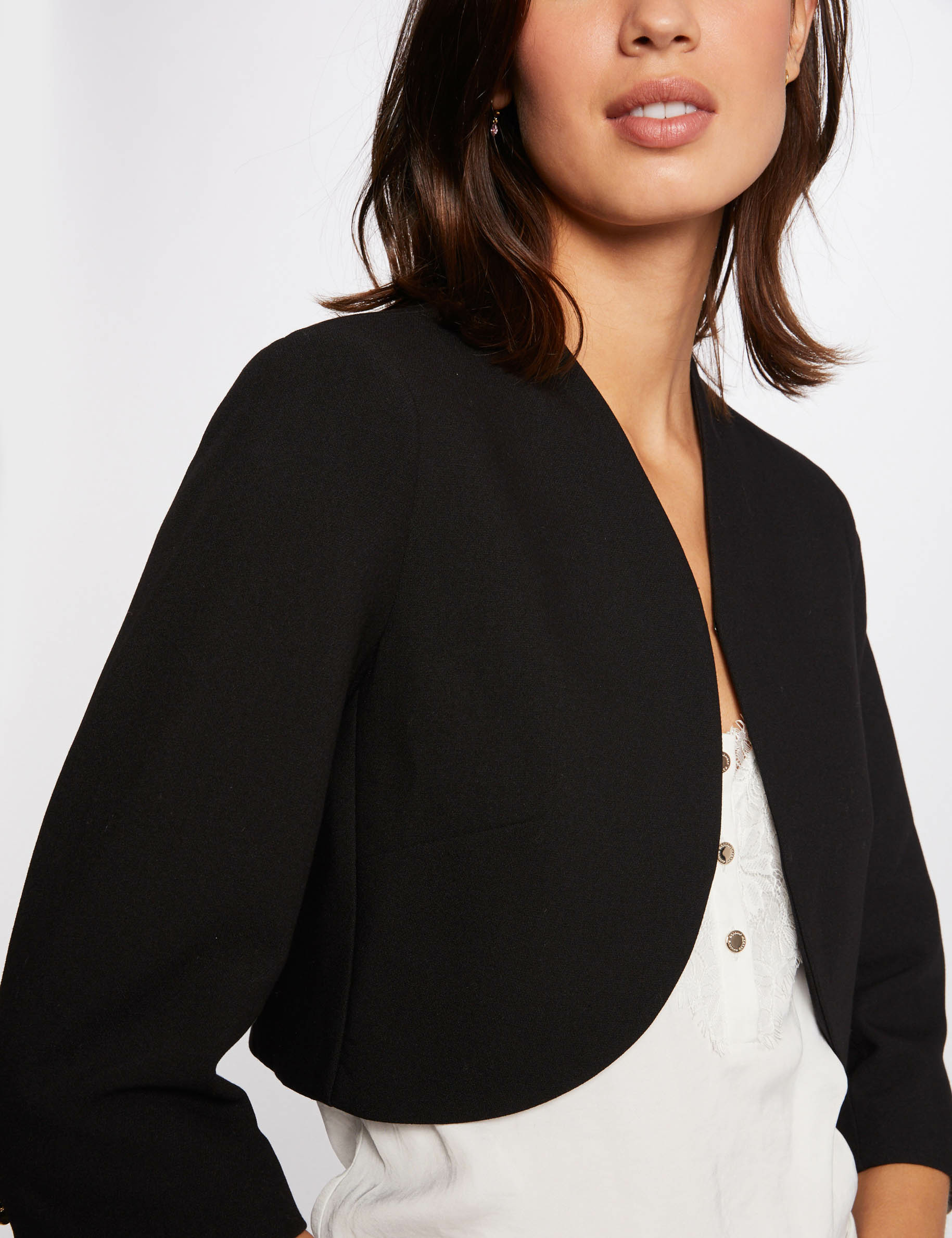 Veste online bolero noir