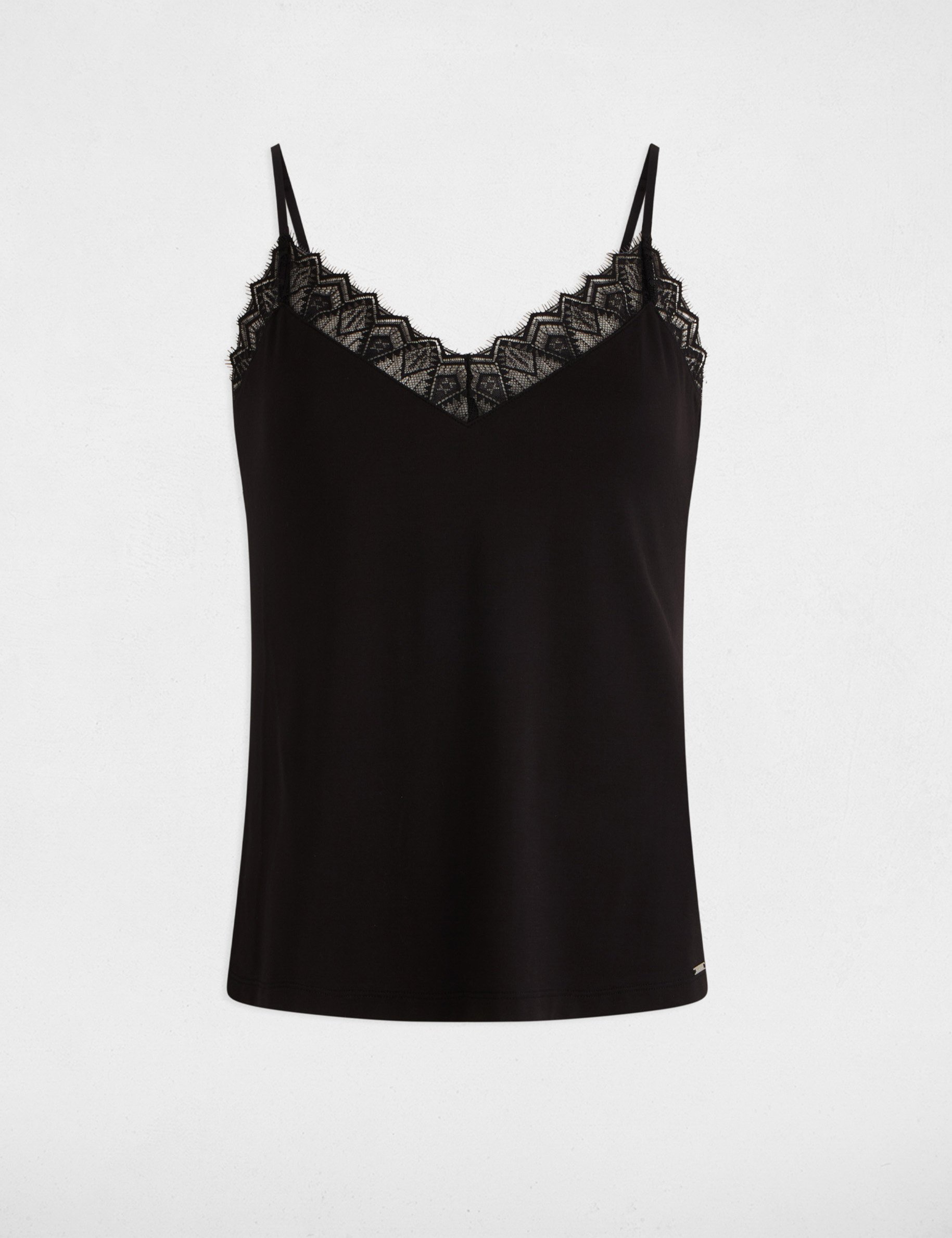 debardeur bretelles fines noir femme Débardeur bretelles fines noir femme