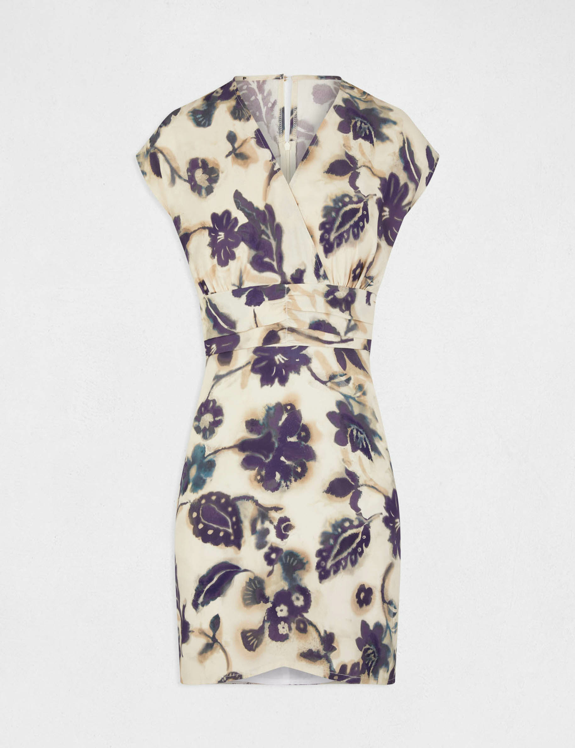 Robe ajustée imprimé floral multico femme Robe ajustée imprimé floral multico femme