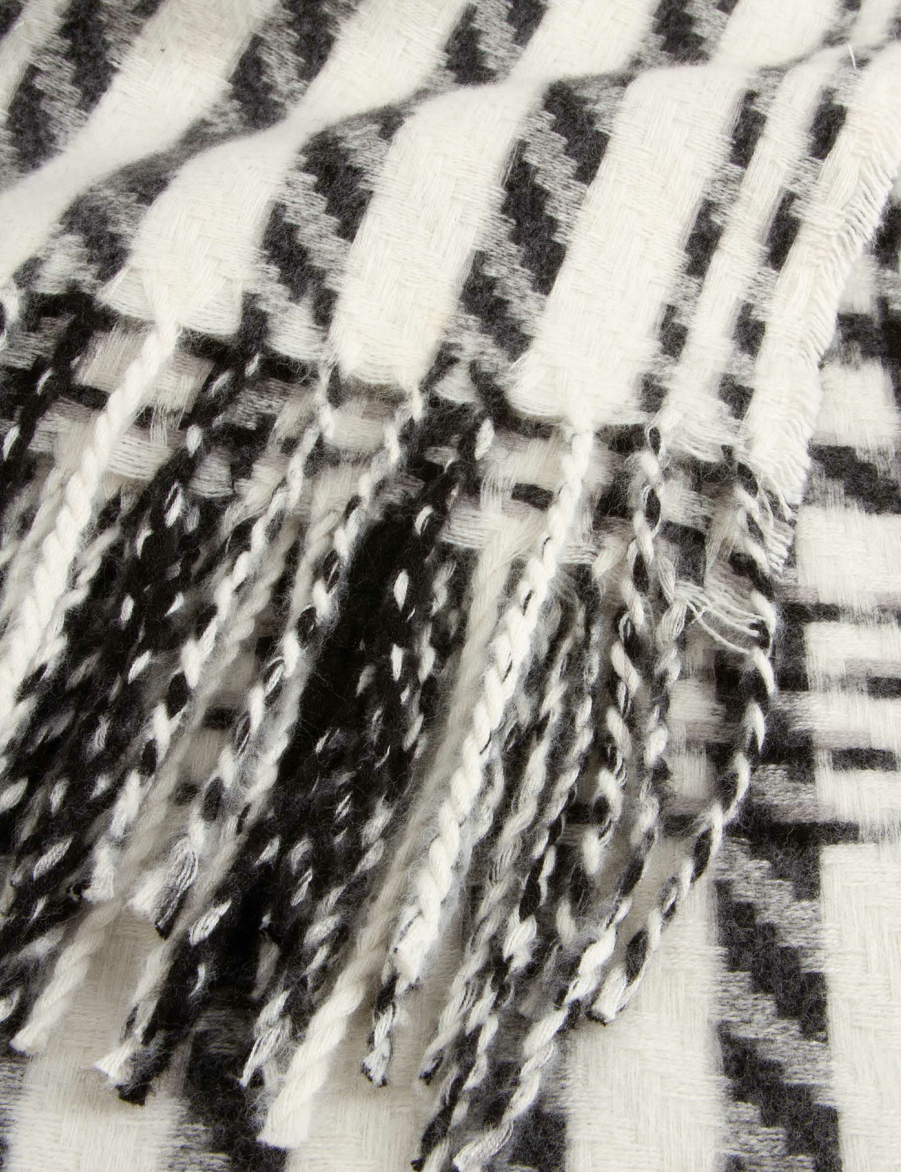 echarpe a carreaux noir femme Écharpe à carreaux noir femme
