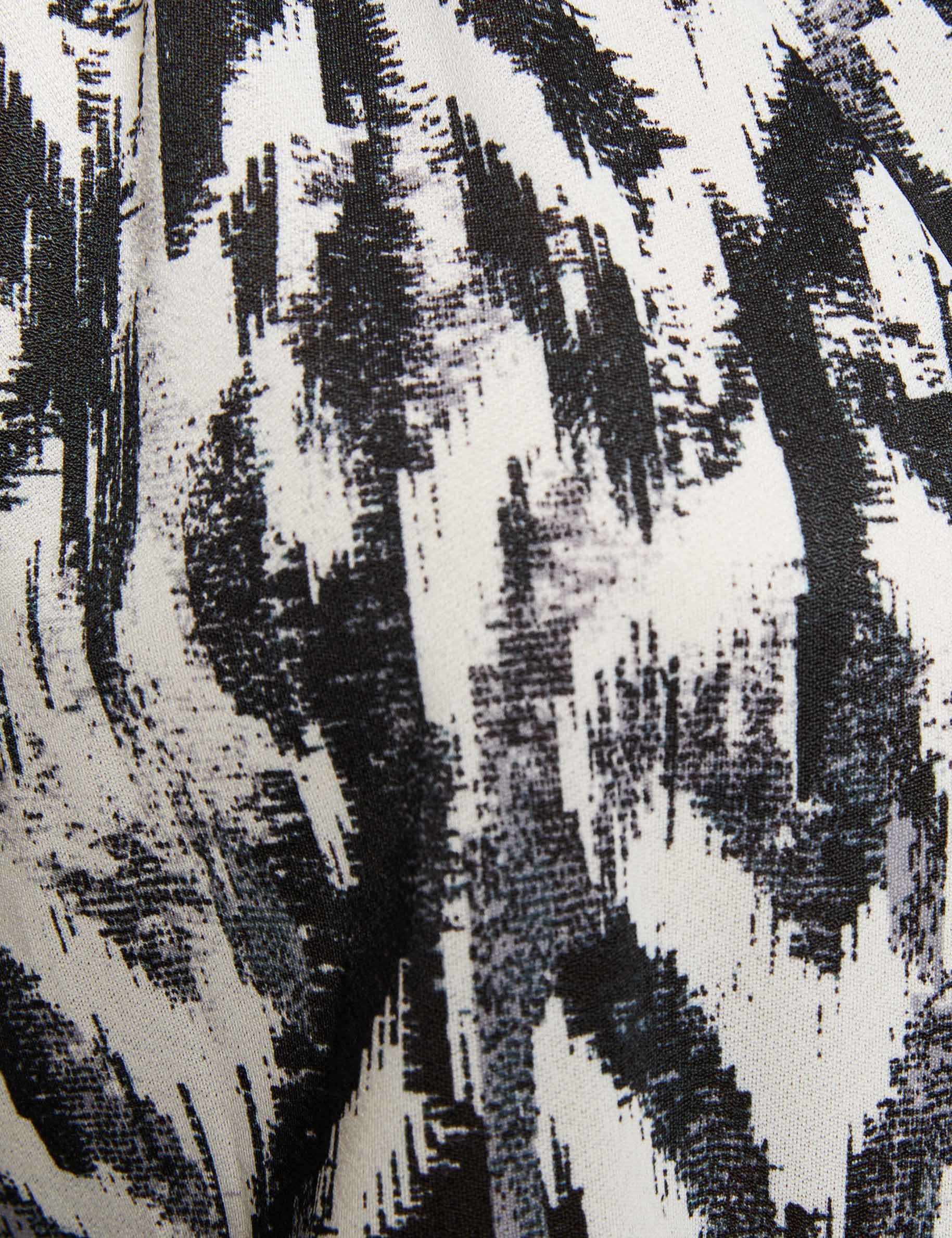 Haut/t-shirt Femme M&S Multicolore - Taille 10 - Viscose Manches Longues - Neuf Sans étiquette