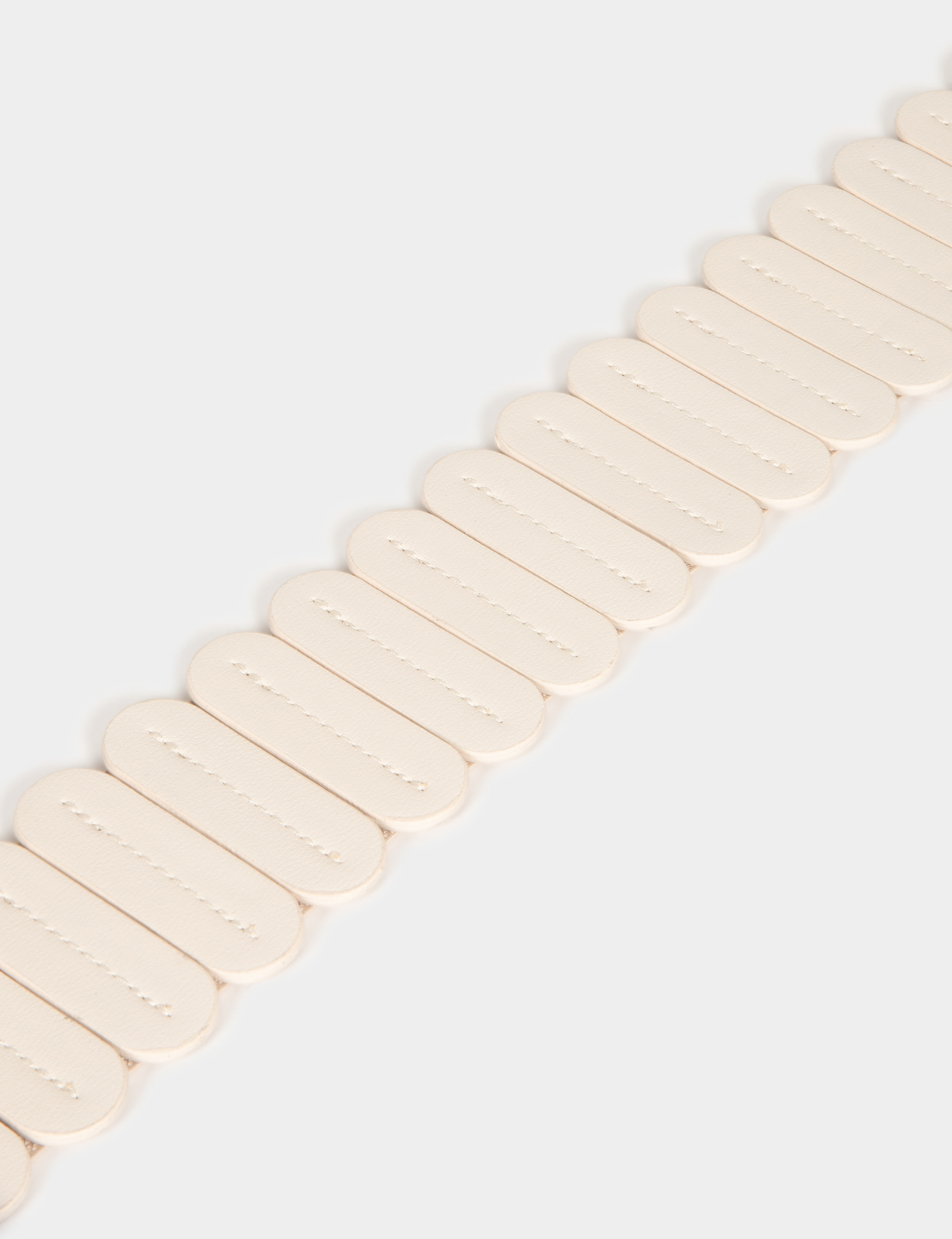 ceinture elastiquee ivoire femme Ceinture élastiquée ivoire femme
