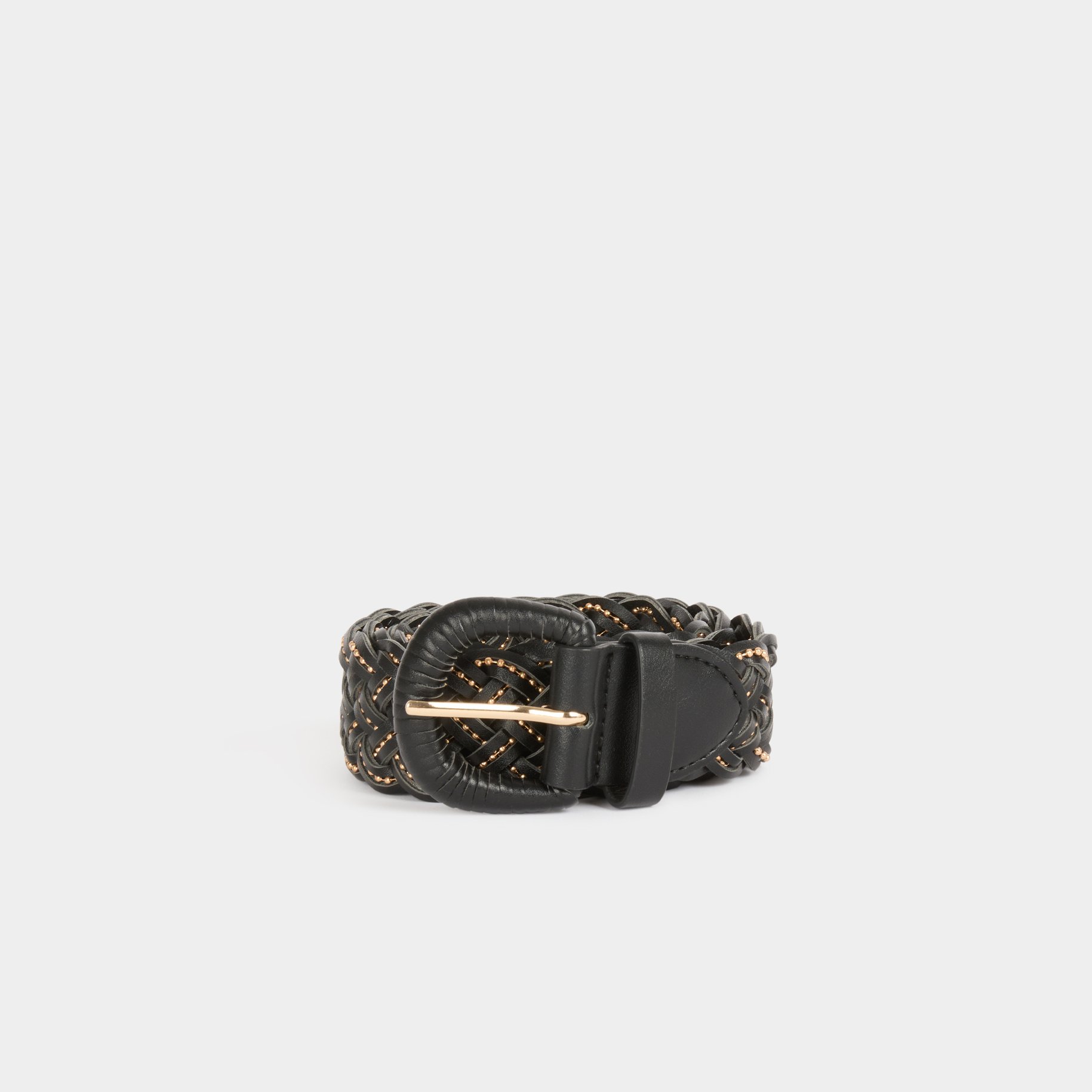 ceinture tressee noir femme Ceinture tressée noir femme