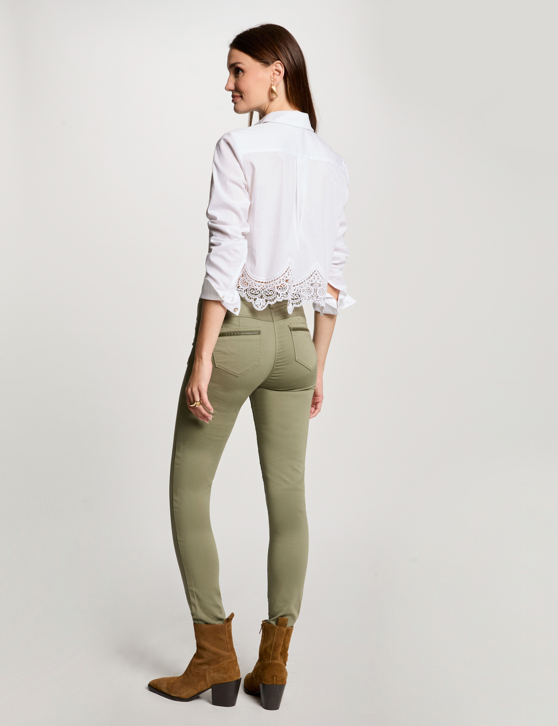 chemise manches longues blanc femme Chemise manches longues blanc femme