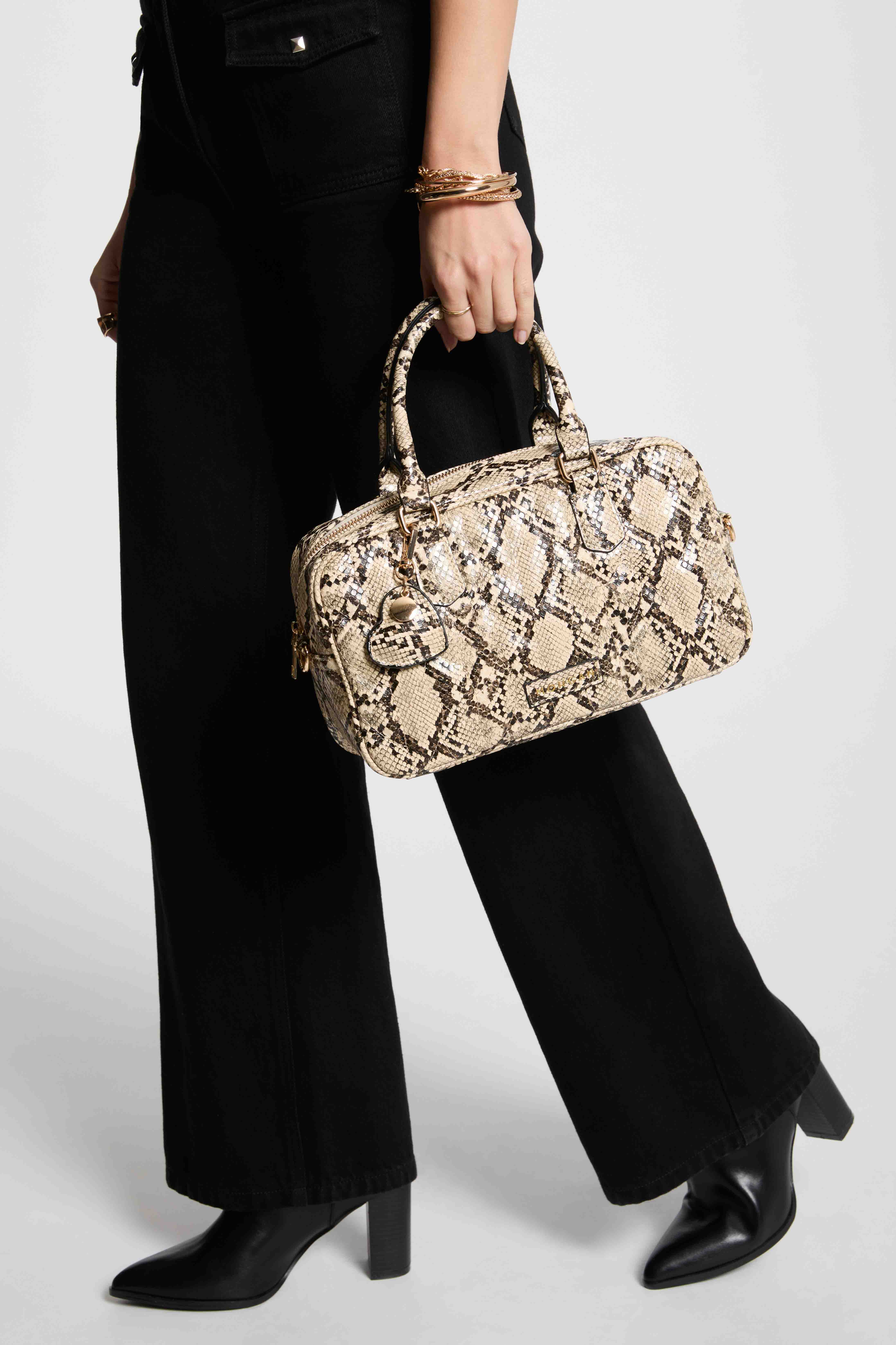 sac bowling python sable femme Sac bowling python sable femme
