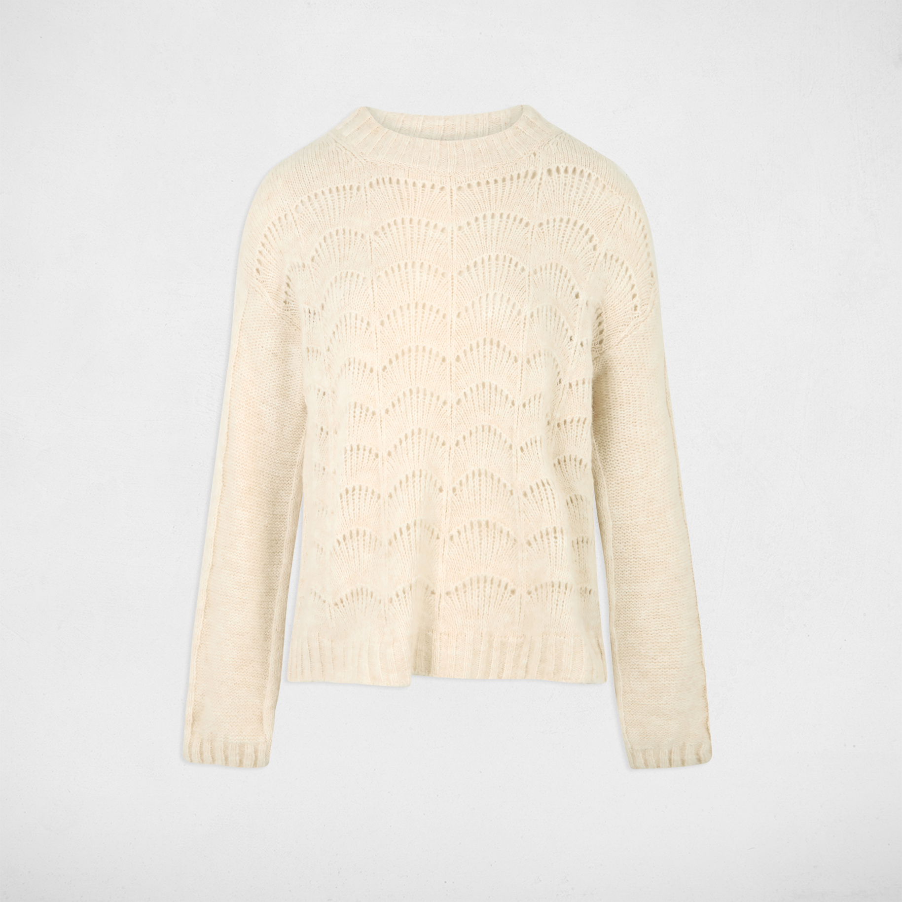 pull manches longues ivoire femme Pull manches longues ivoire femme