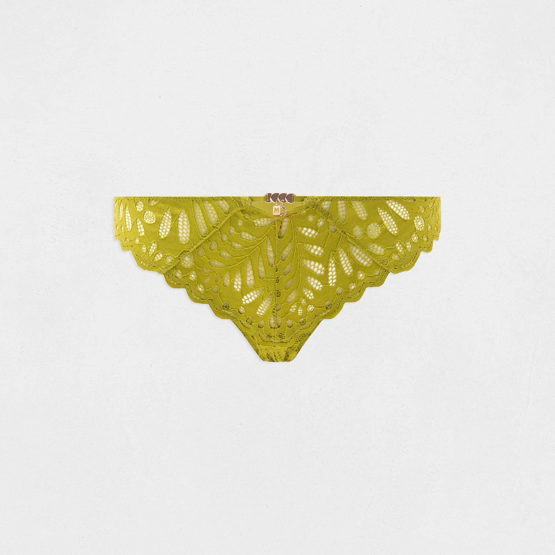slip en dentelle vert femme Slip en dentelle vert femme