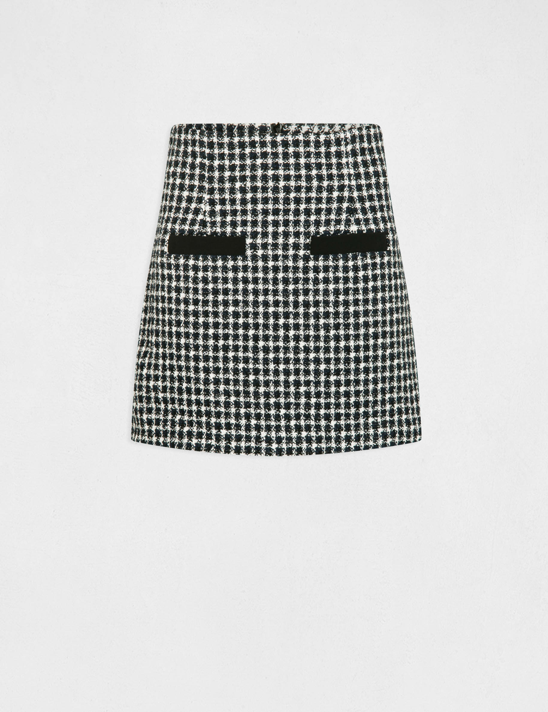 Jupe droite taille haute multico femme Jupe droite taille haute multico femme