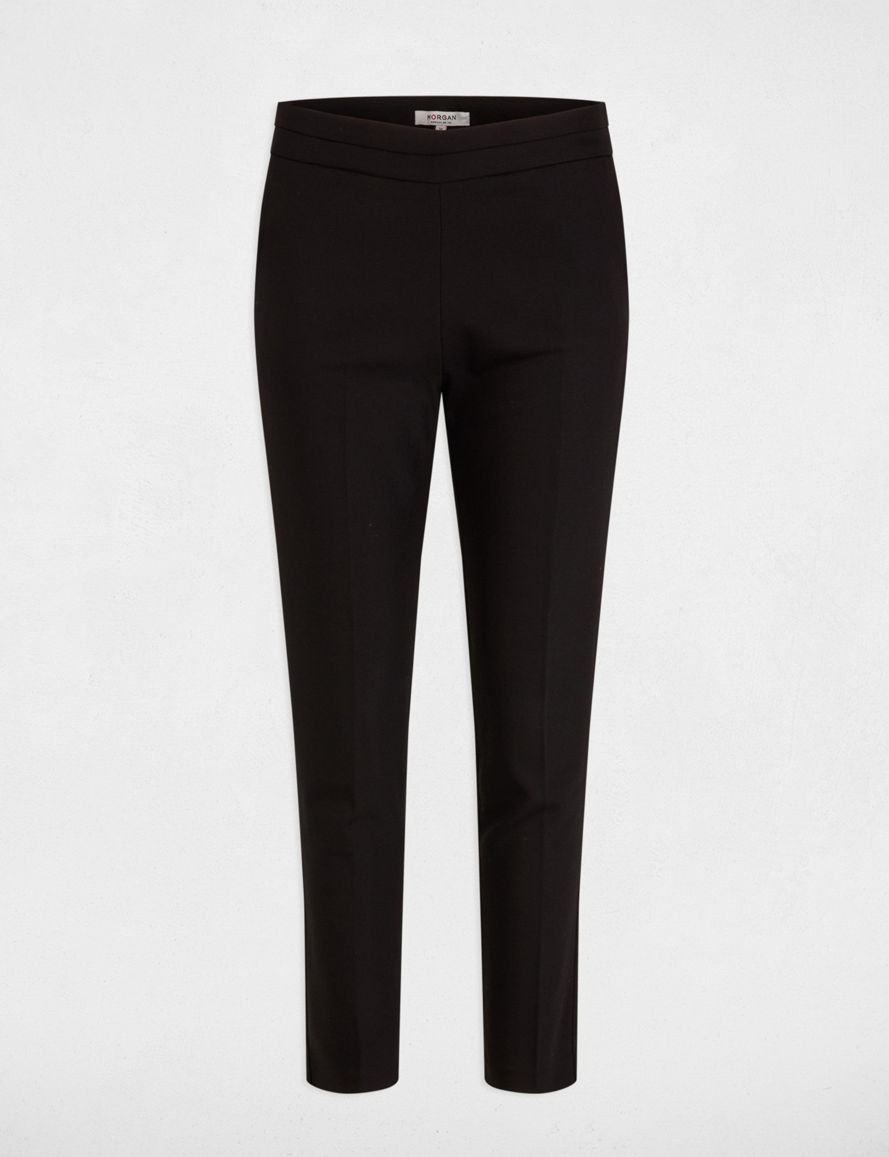 pantalon cigarette 78eme noir femme Pantalon cigarette 7/8ème noir femme