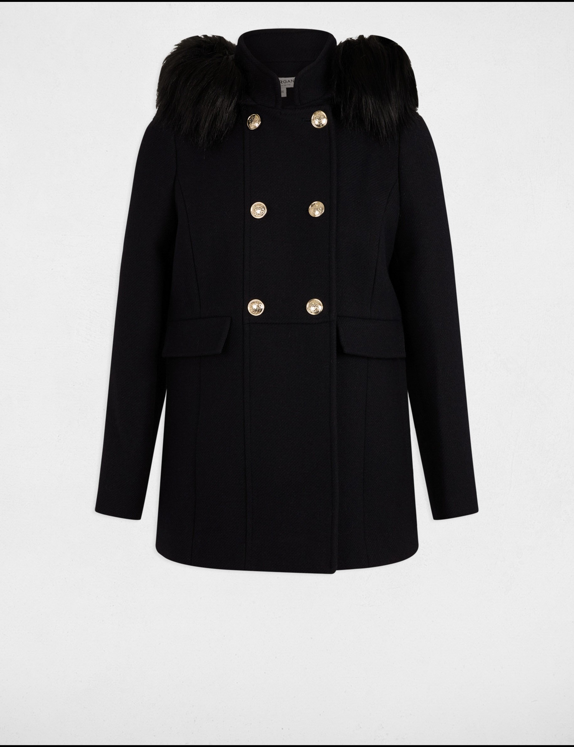 manteau double boutonnage marine femme Manteau double boutonnage marine femme