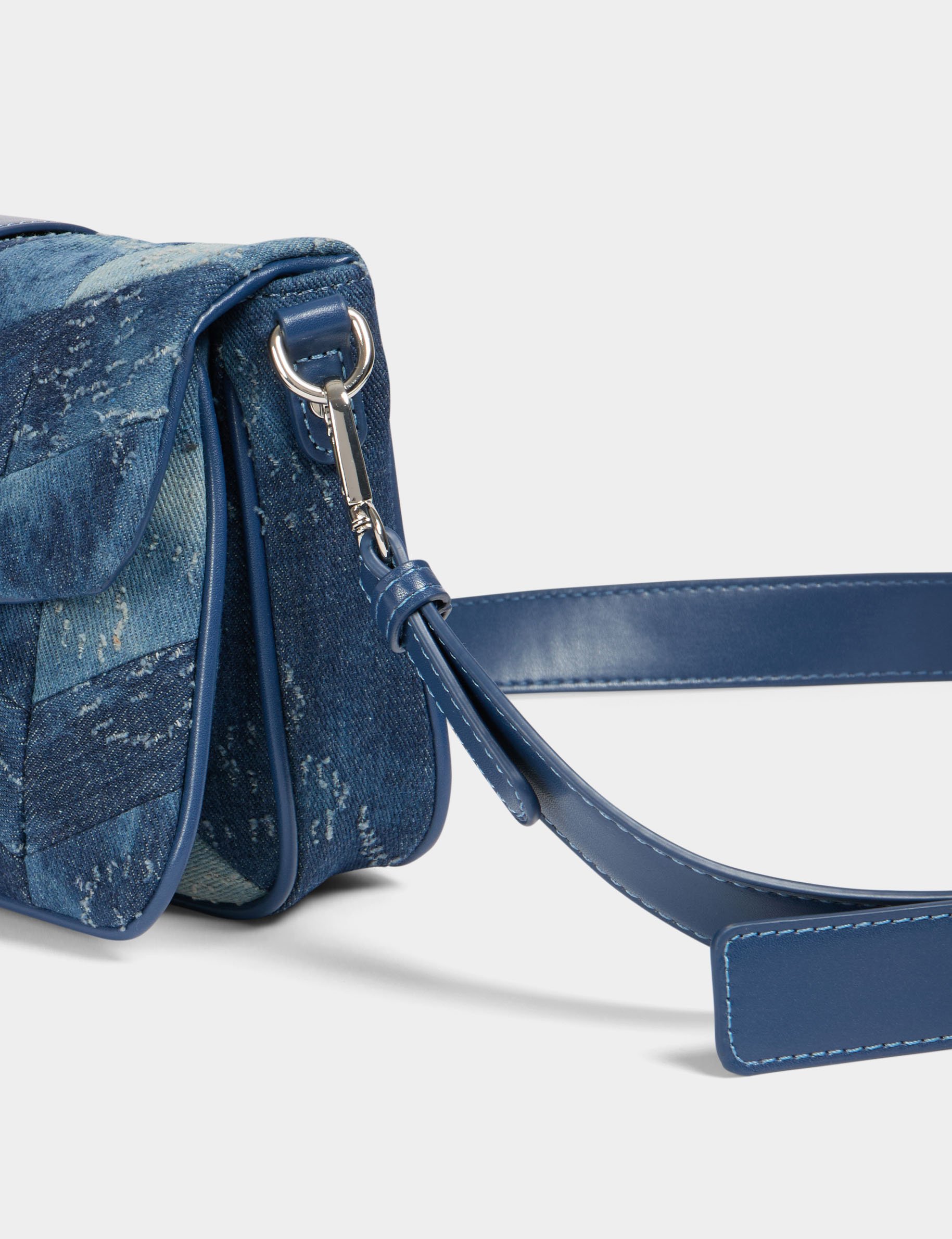 sac bandouliere en jean denim stone femme Sac bandoulière en jean denim stone femme
